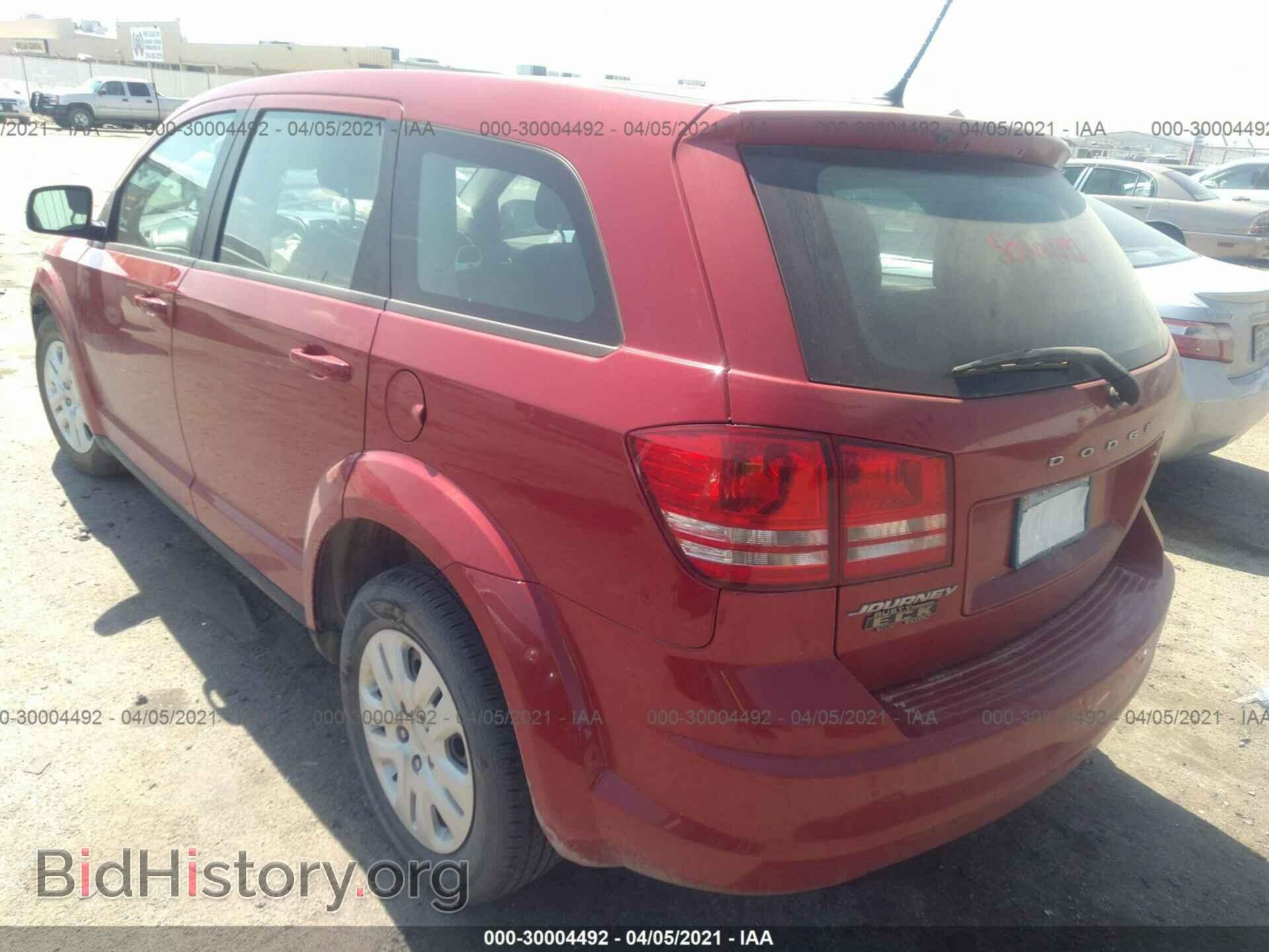 2014 DODGE JOURNEY - VIN: 3C4PDCAB0ET267198 - Фото 3