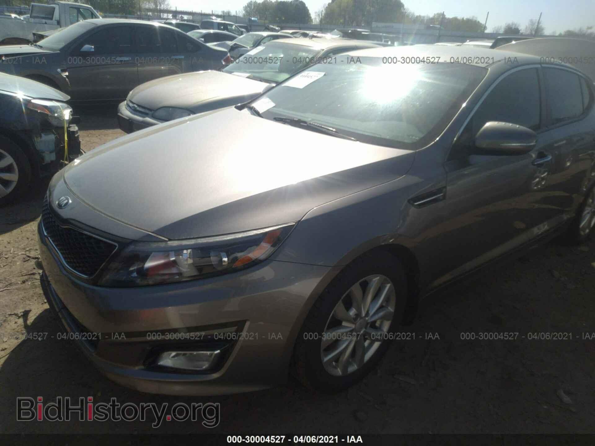2014 KIA OPTIMA - VIN: 5XXGN4A72EG323720 - Фото 2