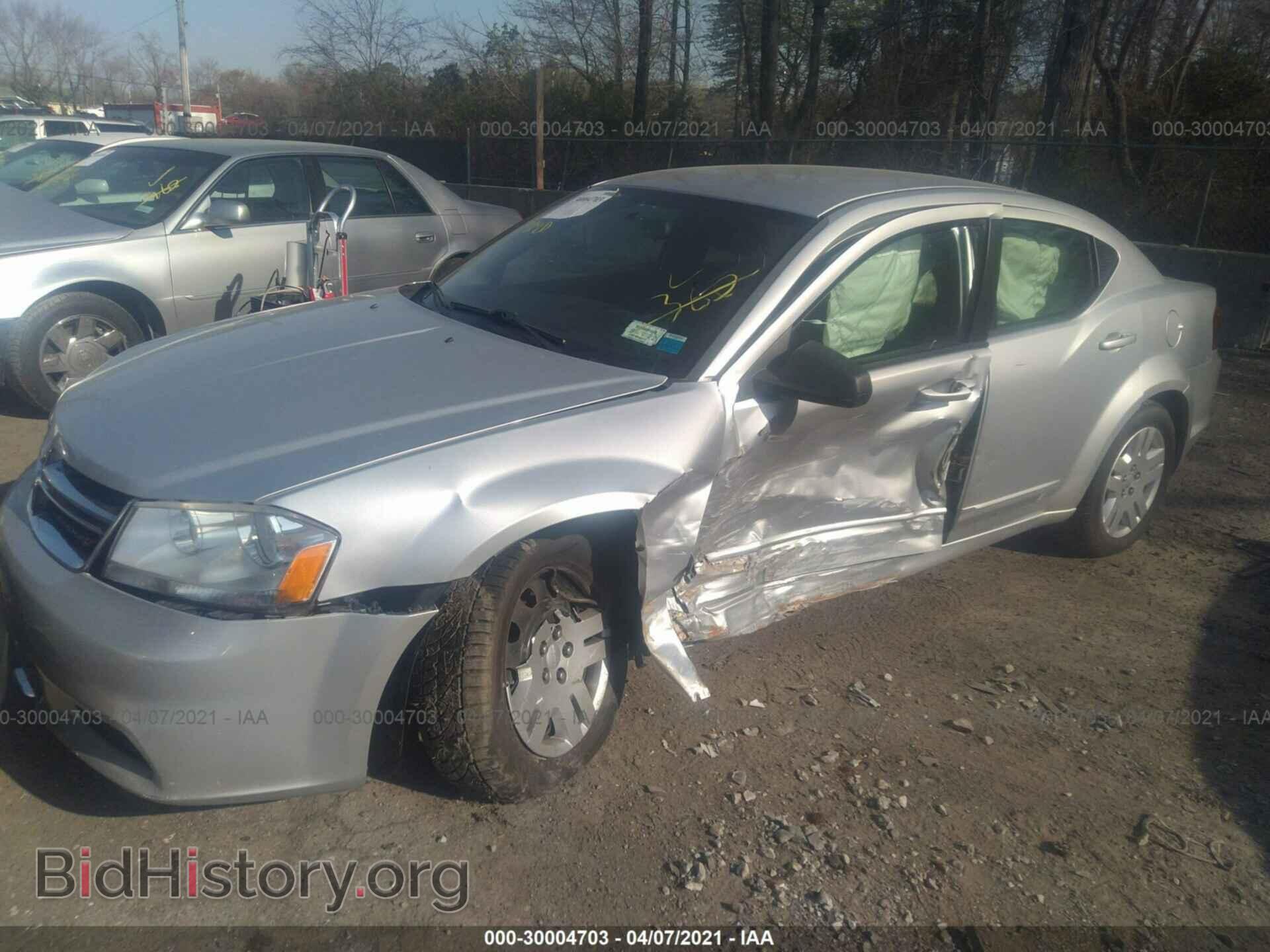 2012 DODGE AVENGER - VIN: 1C3CDZAB6CN322465 - Фото 2