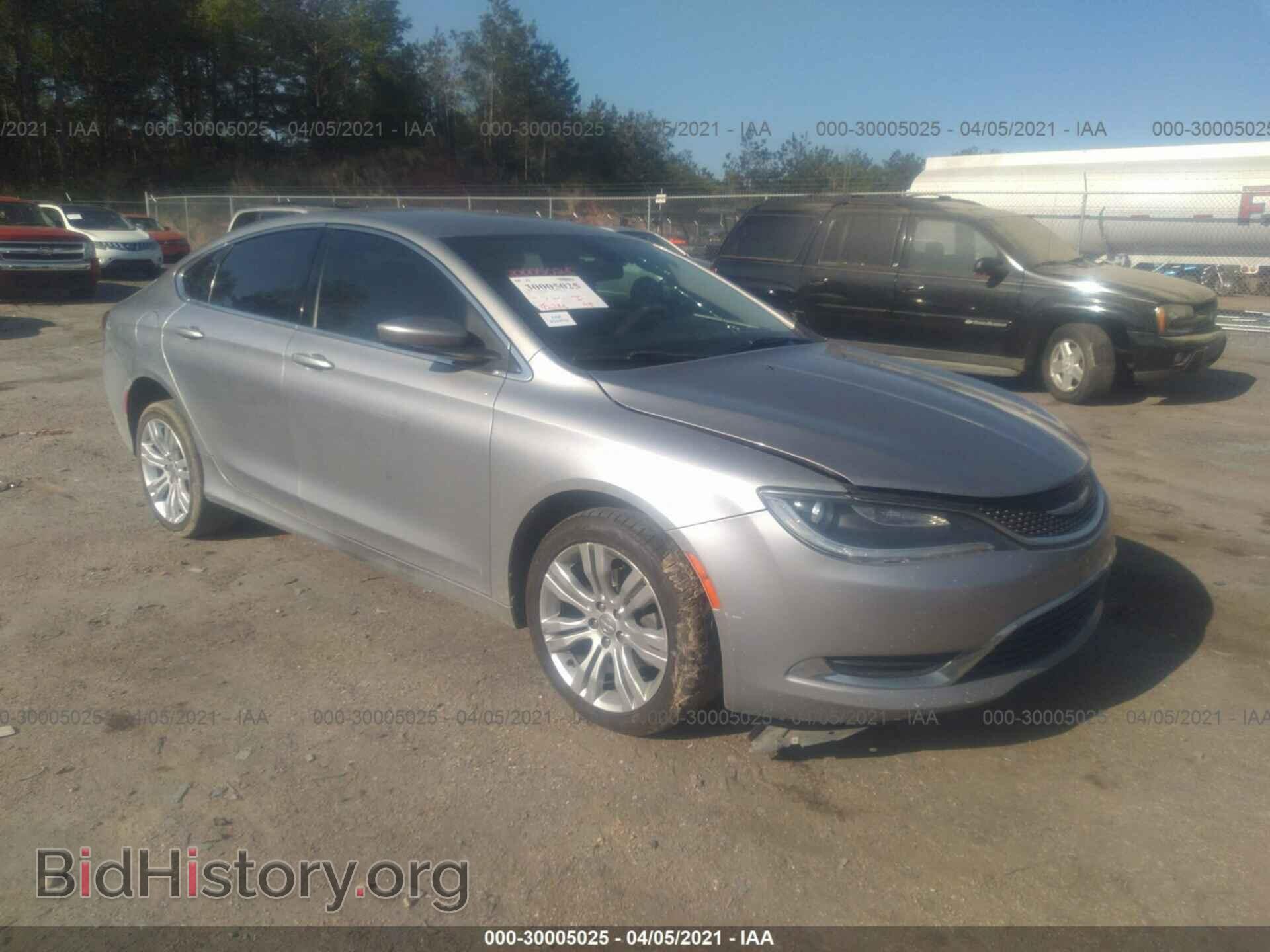 Фотография 1C3CCCAB2GN139411 - CHRYSLER 200 2016