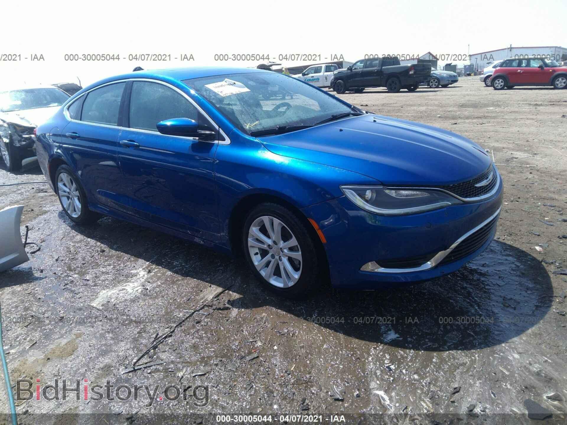 Фотография 1C3CCCAB7FN684955 - CHRYSLER 200 2015