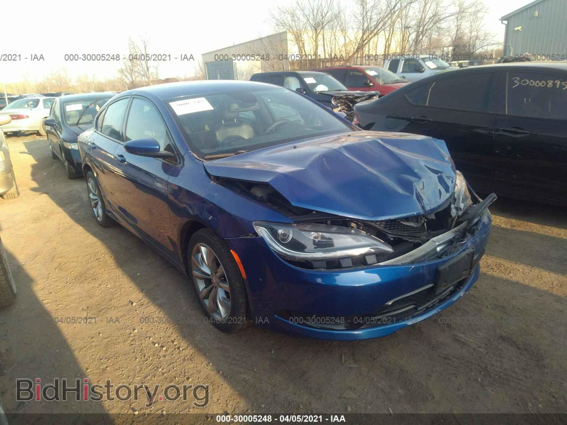 Фотография 1C3CCCBB3GN129940 - CHRYSLER 200 2016