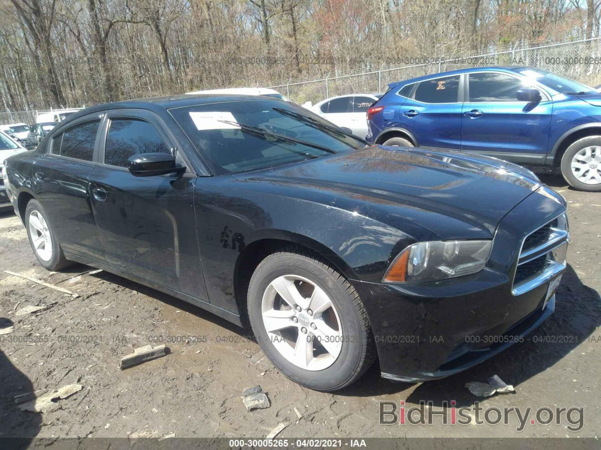 Photo 2C3CDXBG5DH571283 - DODGE CHARGER 2013