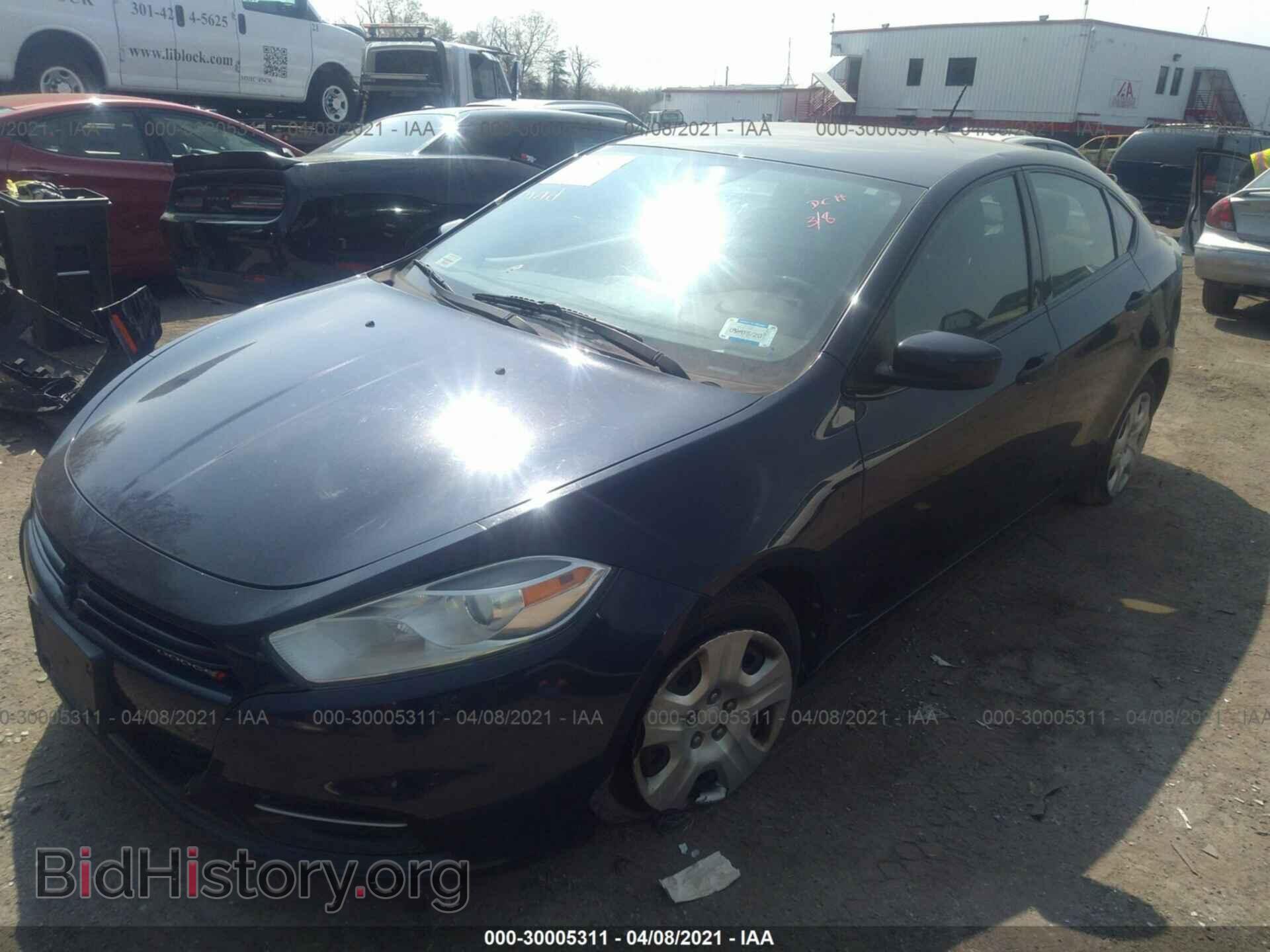 2013 DODGE DART - VIN: 1C3CDFAA3DD266630 - Фото 2