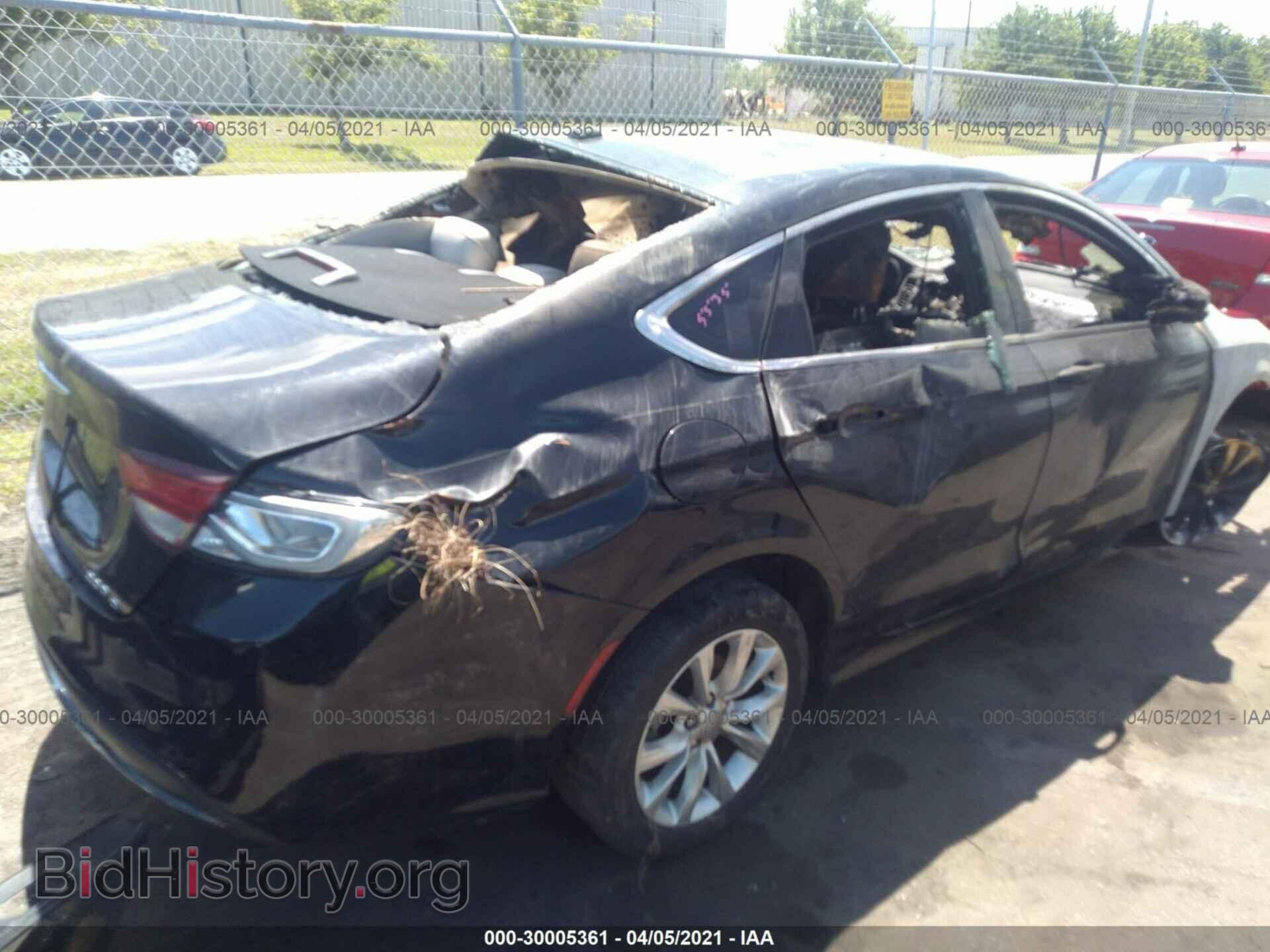 2015 CHRYSLER 200 - VIN: 1C3CCCCB7FN605975 - Фото 4