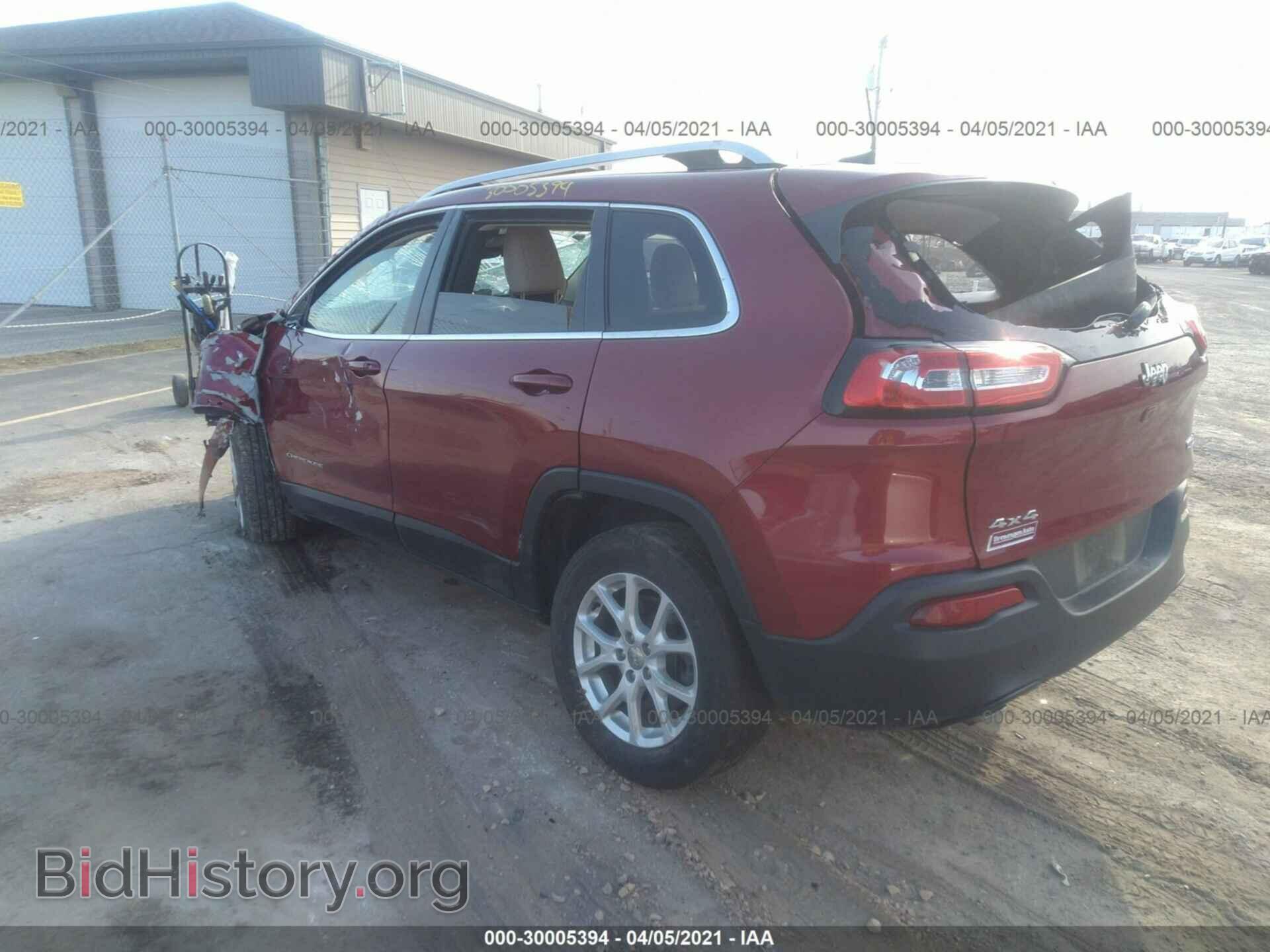 2016 JEEP CHEROKEE - VIN: 1C4PJMCB1GW375192 - Фото 3