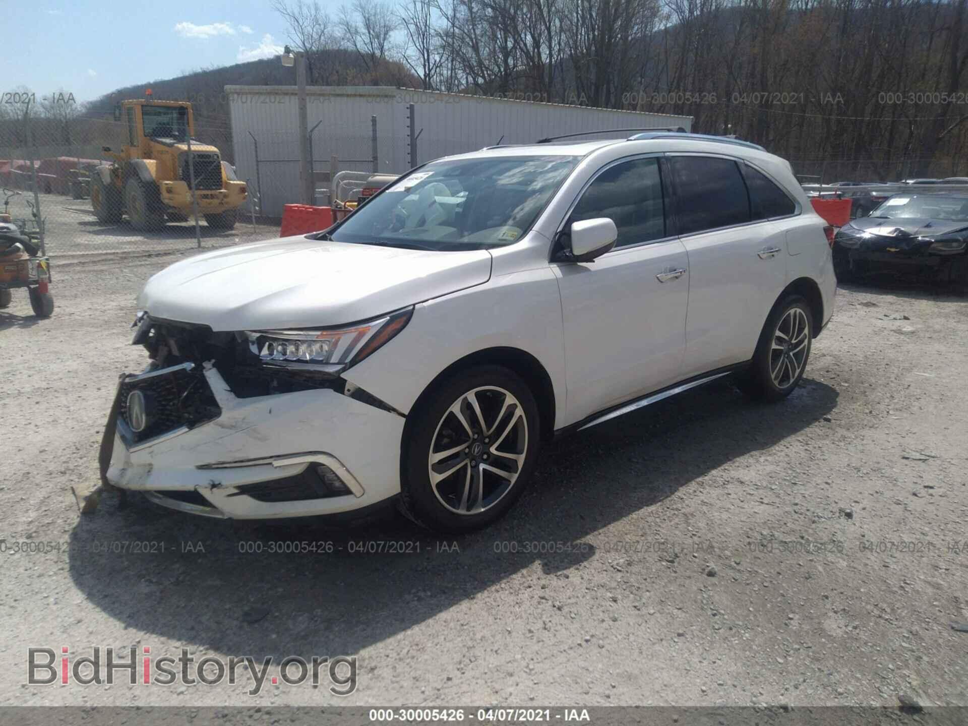 2017 ACURA MDX - VIN: 5FRYD4H84HB010454 - Фото 2