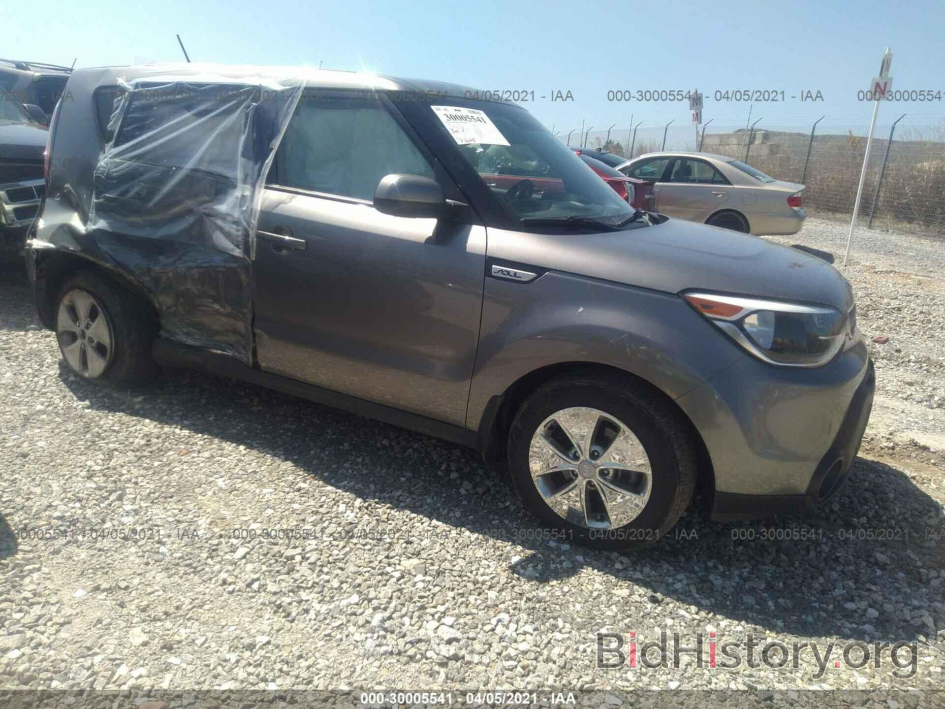 Photo KNDJN2A27G7316837 - KIA SOUL 2016