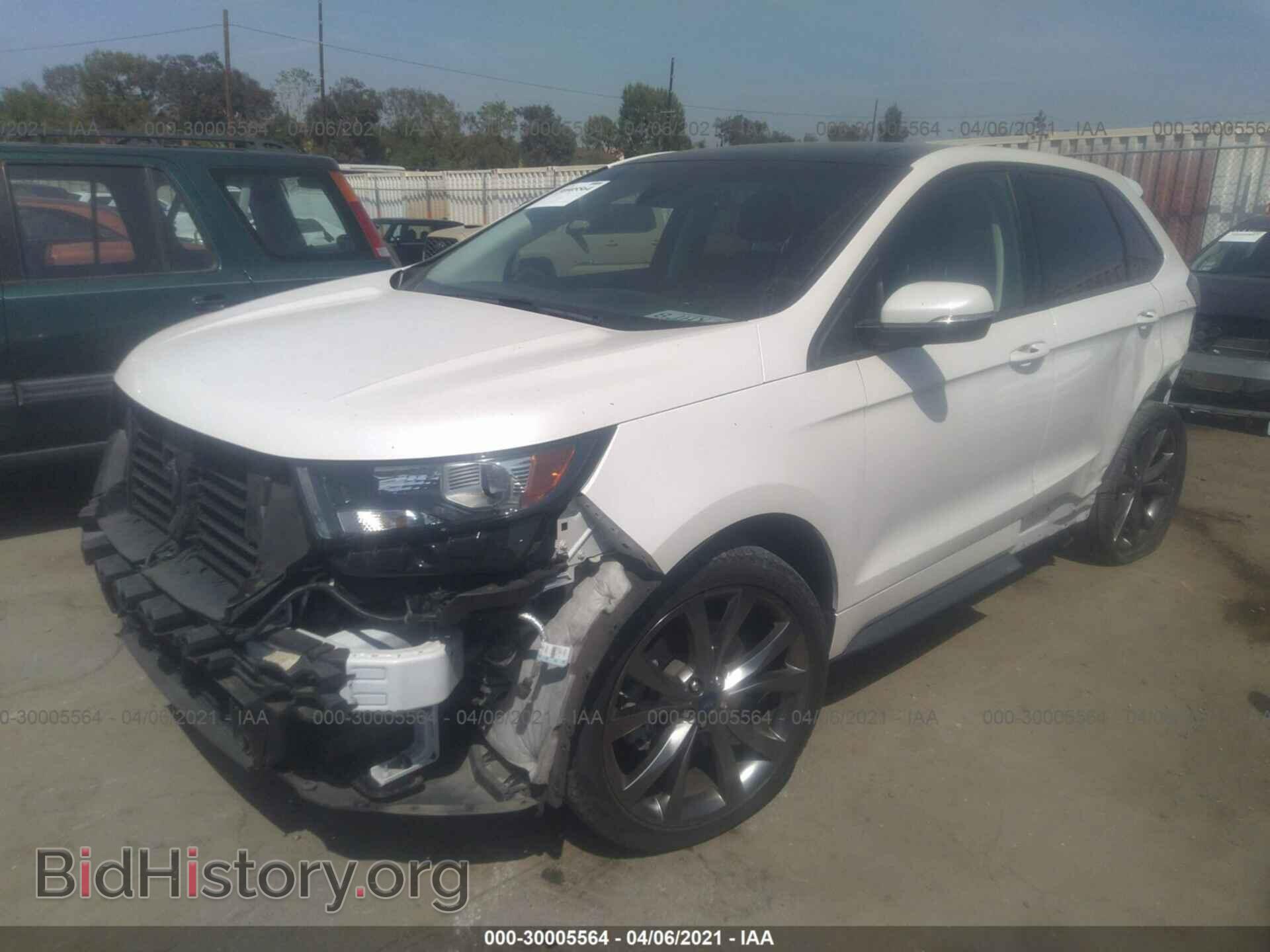 2016 FORD EDGE - VIN: 2FMPK4AP0GBB76370 - Фото 2