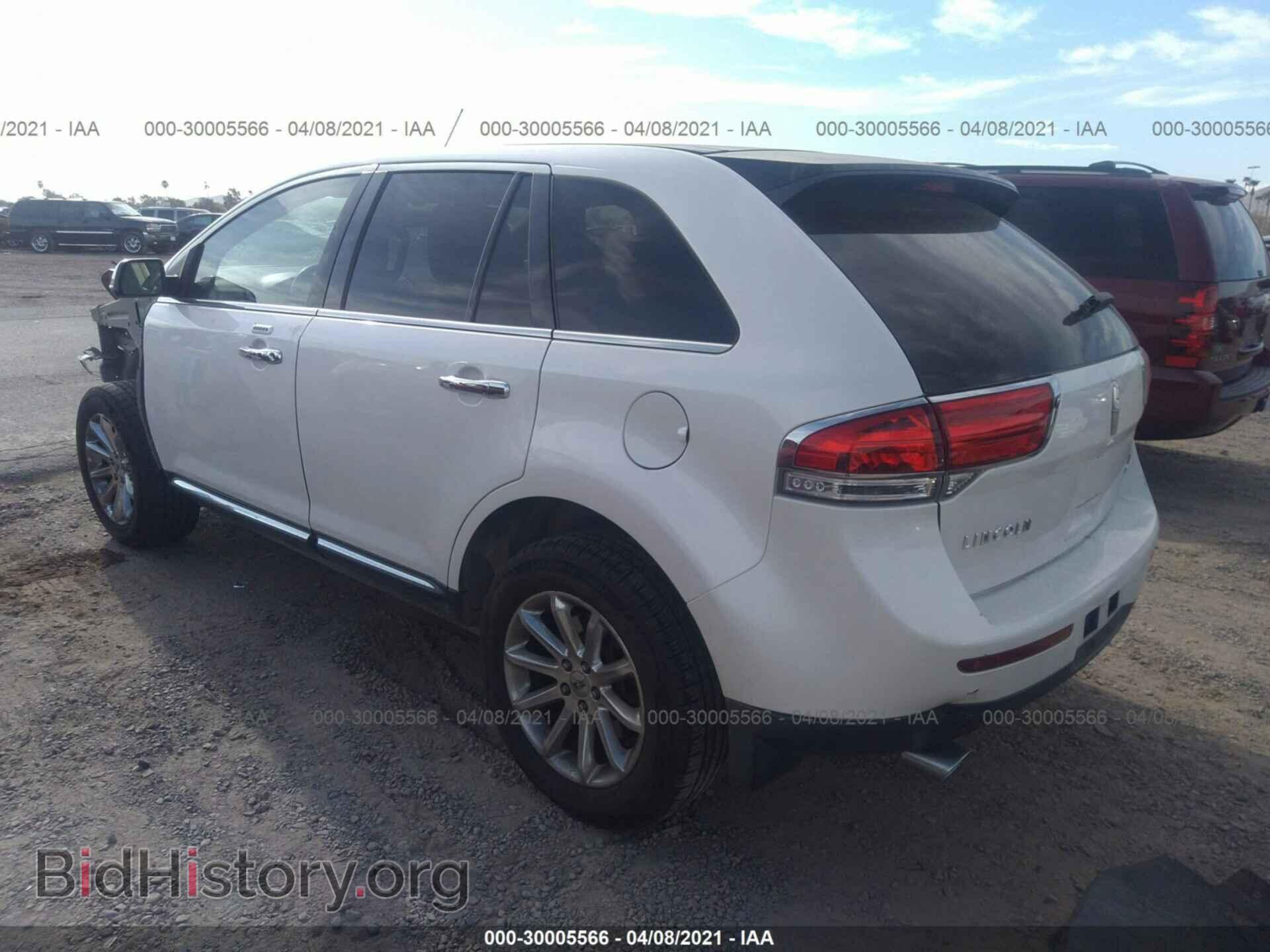 2012 LINCOLN MKX - VIN: 2LMDJ8JK8CBL01860 - Фото 3
