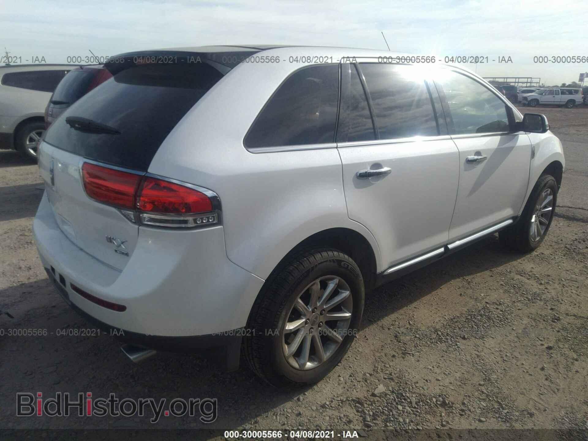 2012 LINCOLN MKX - VIN: 2LMDJ8JK8CBL01860 - Фото 4