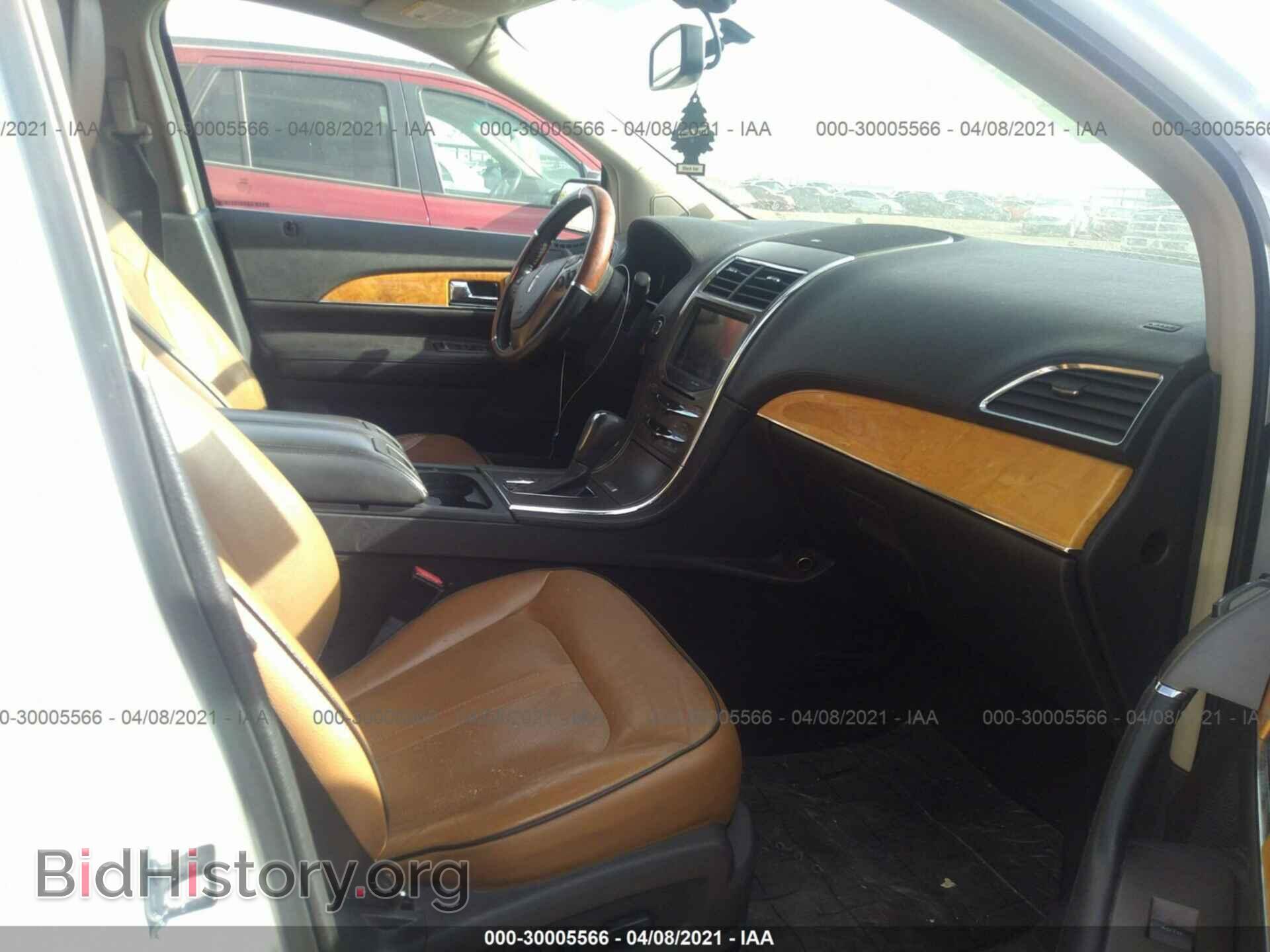 2012 LINCOLN MKX - VIN: 2LMDJ8JK8CBL01860 - Фото 5