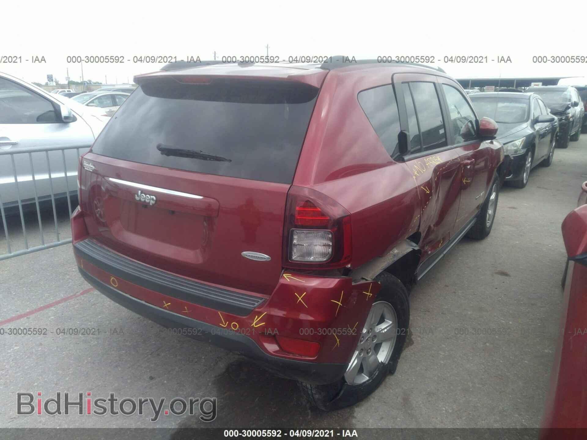 2017 JEEP COMPASS - VIN: 1C4NJCEA3HD115234 - Фото 4