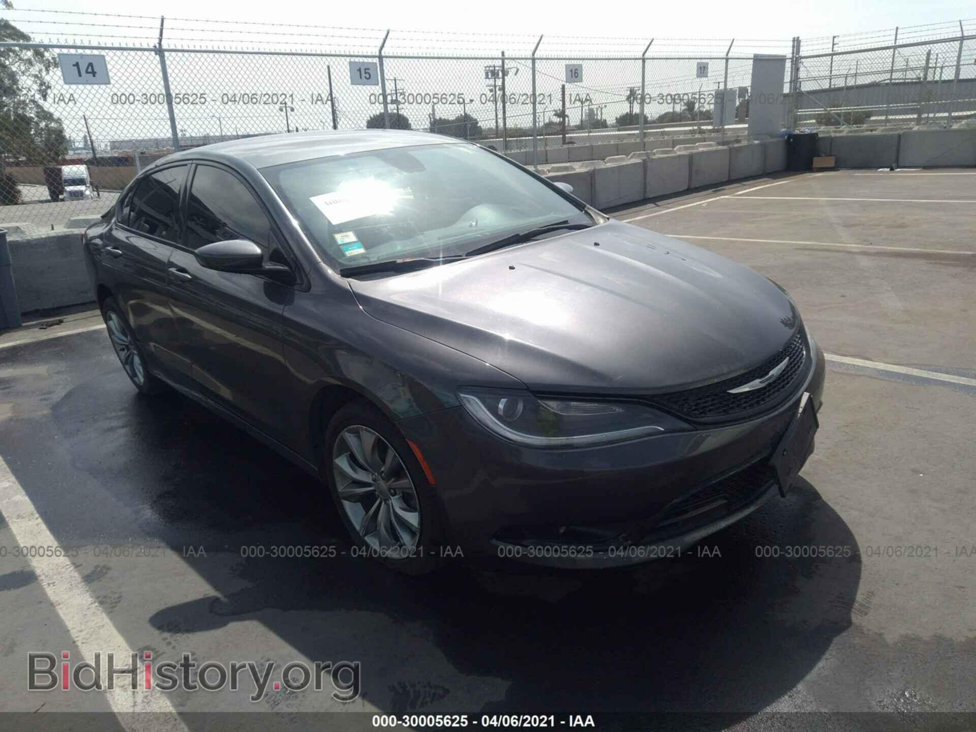 Фотография 1C3CCCBB1FN638083 - CHRYSLER 200 2015