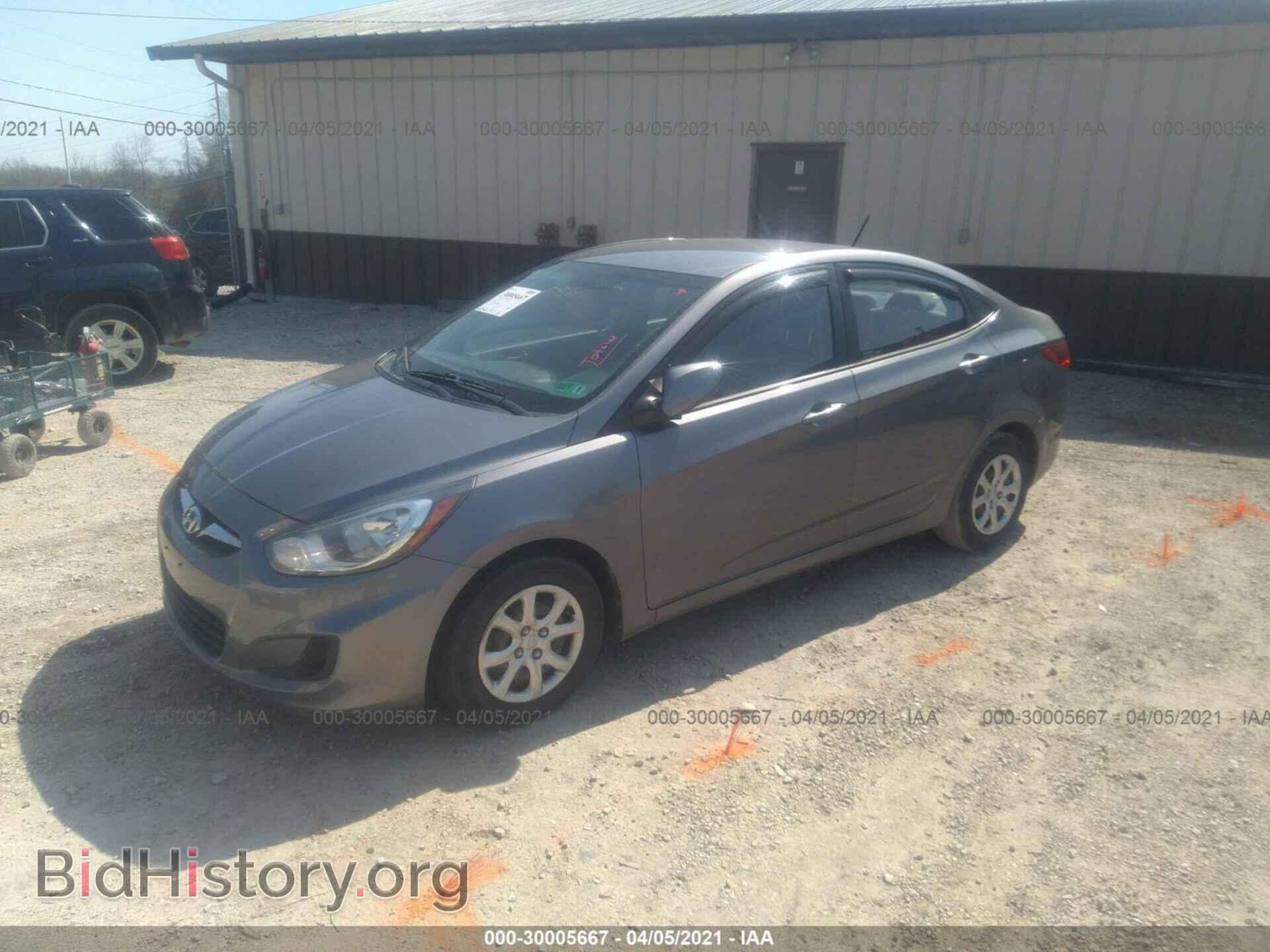 2014 HYUNDAI ACCENT - VIN: KMHCT4AE9EU717370 - Фото 2