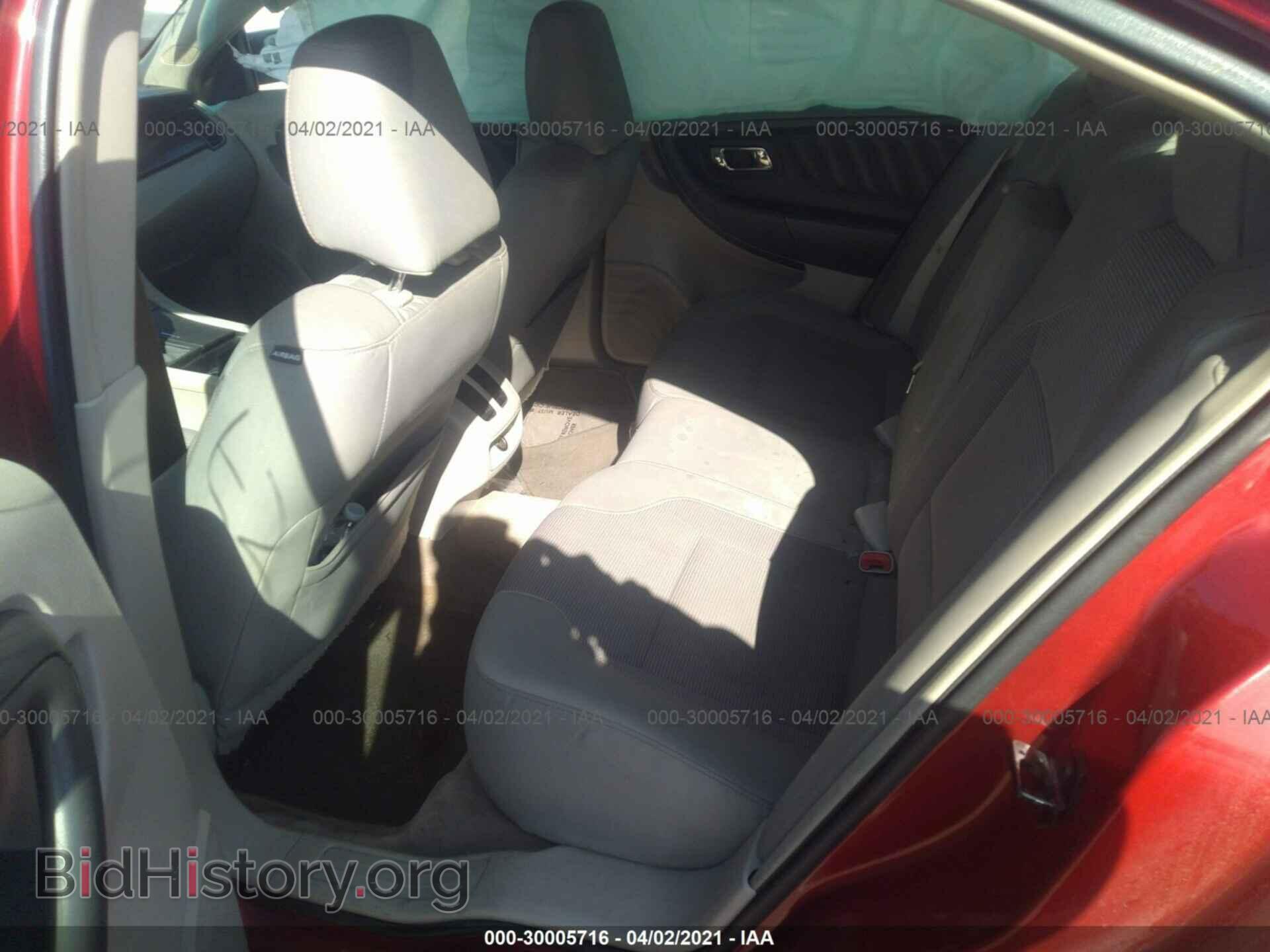 2012 FORD TAURUS - VIN: 1FAHP2EW3CG129536 - Photo 8