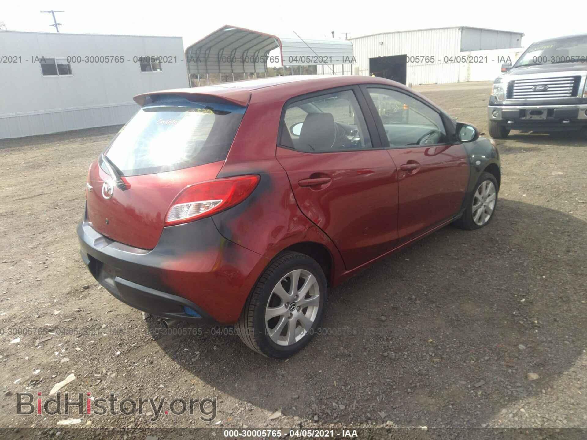 2014 MAZDA MAZDA2 - VIN: JM1DE1LY3E0182455 - Фото 4