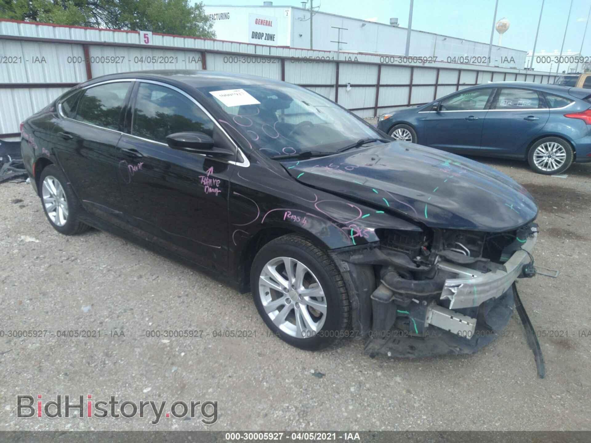 Фотография 1C3CCCAB5FN608330 - CHRYSLER 200 2015