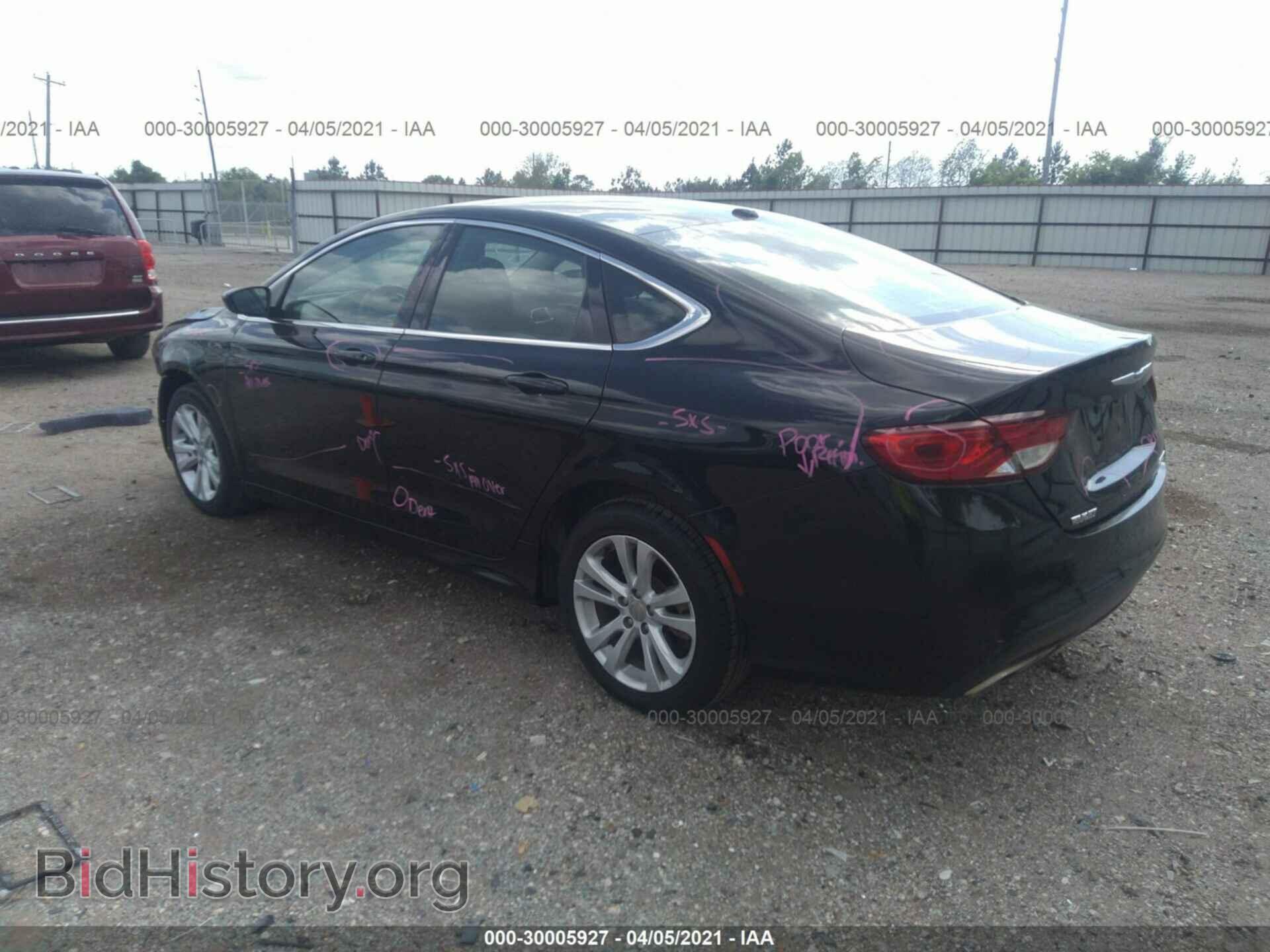 2015 CHRYSLER 200 - VIN: 1C3CCCAB5FN608330 - Фото 3
