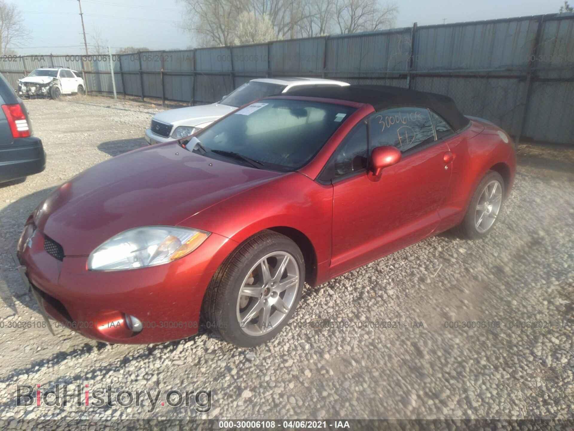 2008 MITSUBISHI ECLIPSE - VIN: 4A3AL35T28E026224 - Фото 2