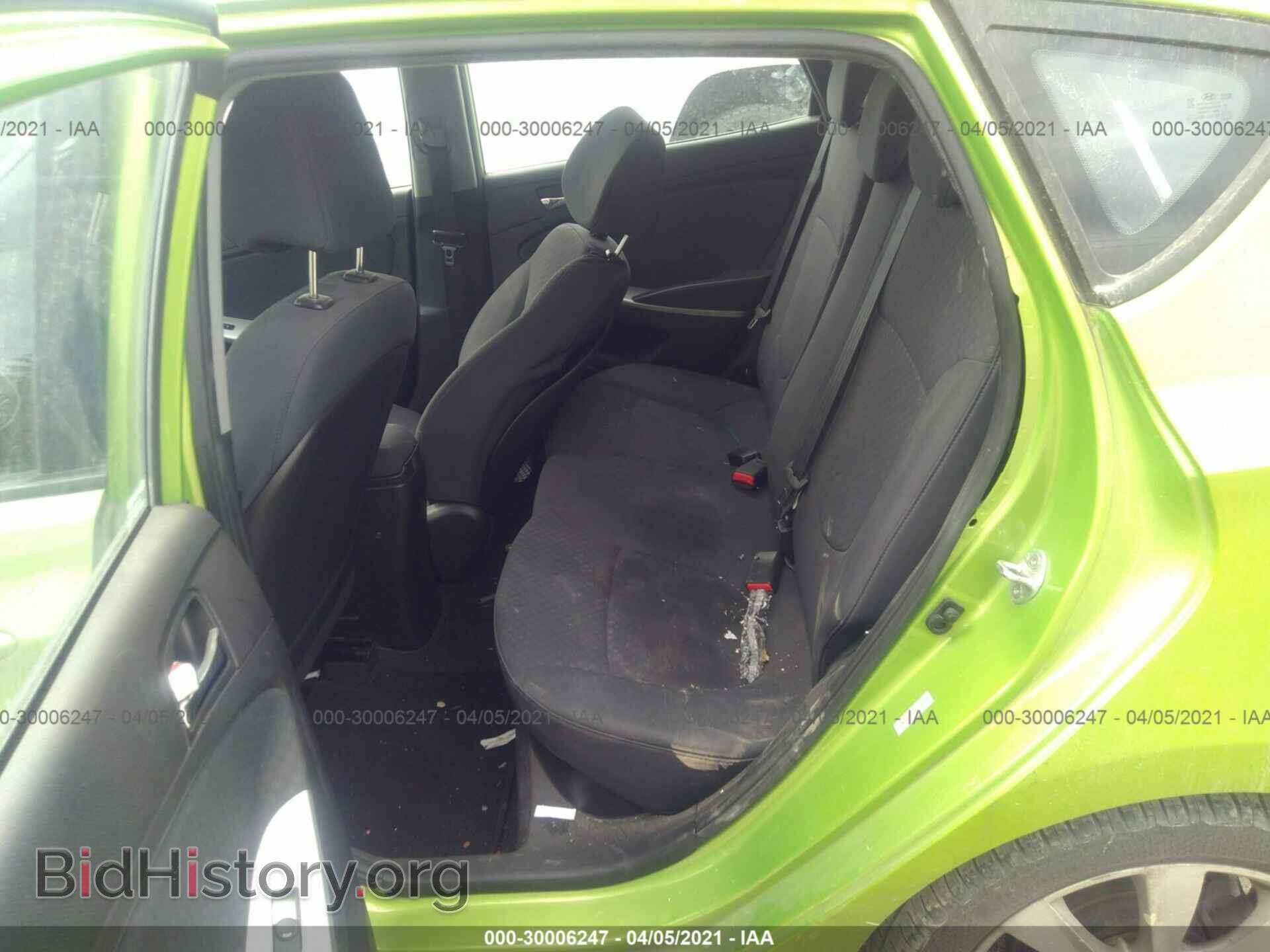 2014 HYUNDAI ACCENT - VIN: KMHCU5AE0EU172078 - Фото 8