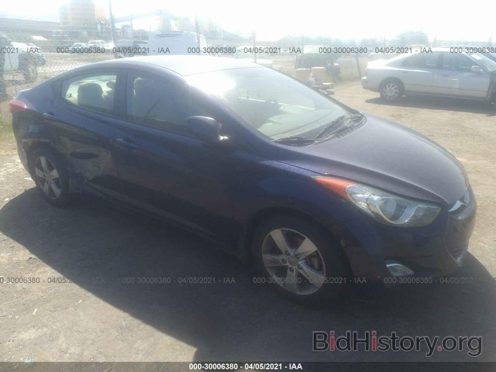 Photo 5NPDH4AEXDH431837 - HYUNDAI ELANTRA 2013