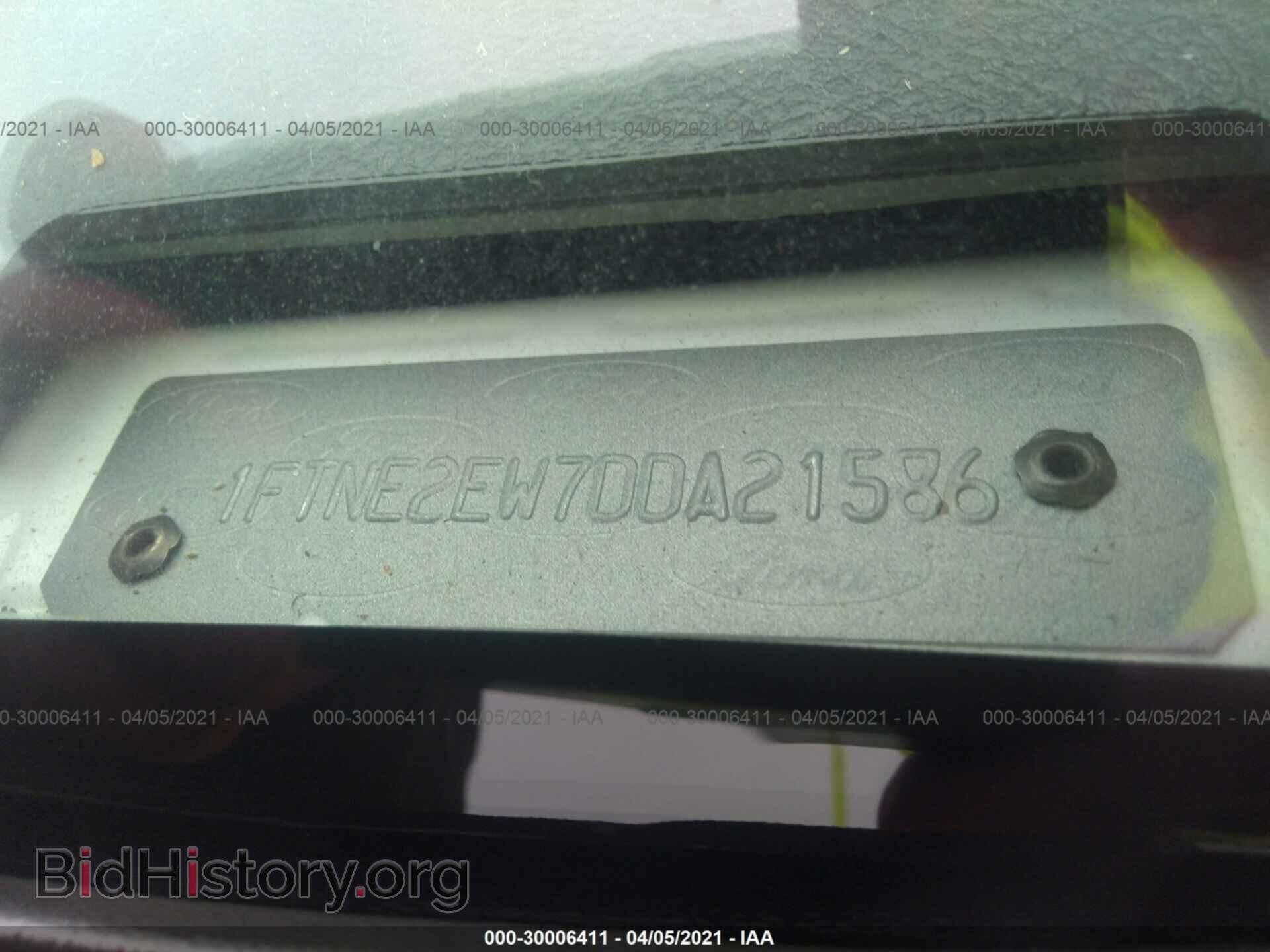 2013 FORD ECONOLINE CARGO VAN - VIN: 1FTNE2EW7DDA21586 - Фото 9