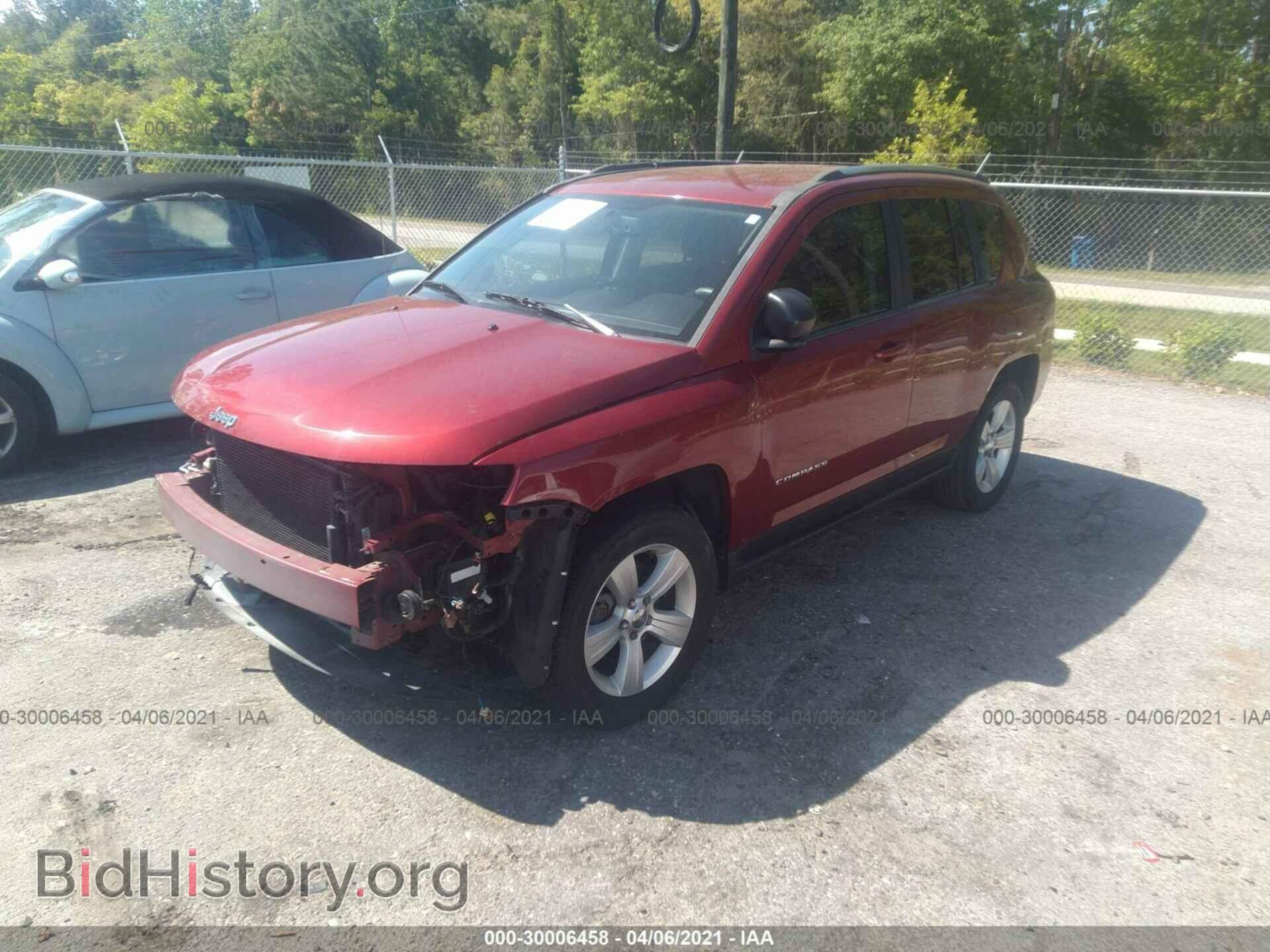 2014 JEEP COMPASS - VIN: 1C4NJDBB3ED603355 - Фото 2