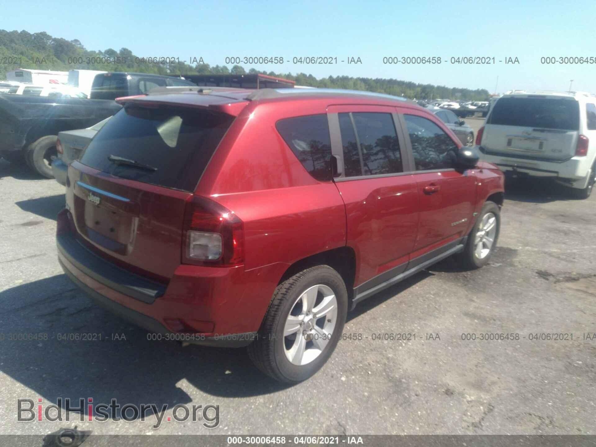 2014 JEEP COMPASS - VIN: 1C4NJDBB3ED603355 - Фото 4