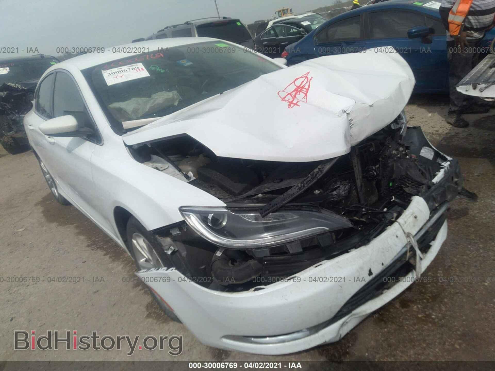 Фотография 1C3CCCAB3GN178542 - CHRYSLER 200 2016
