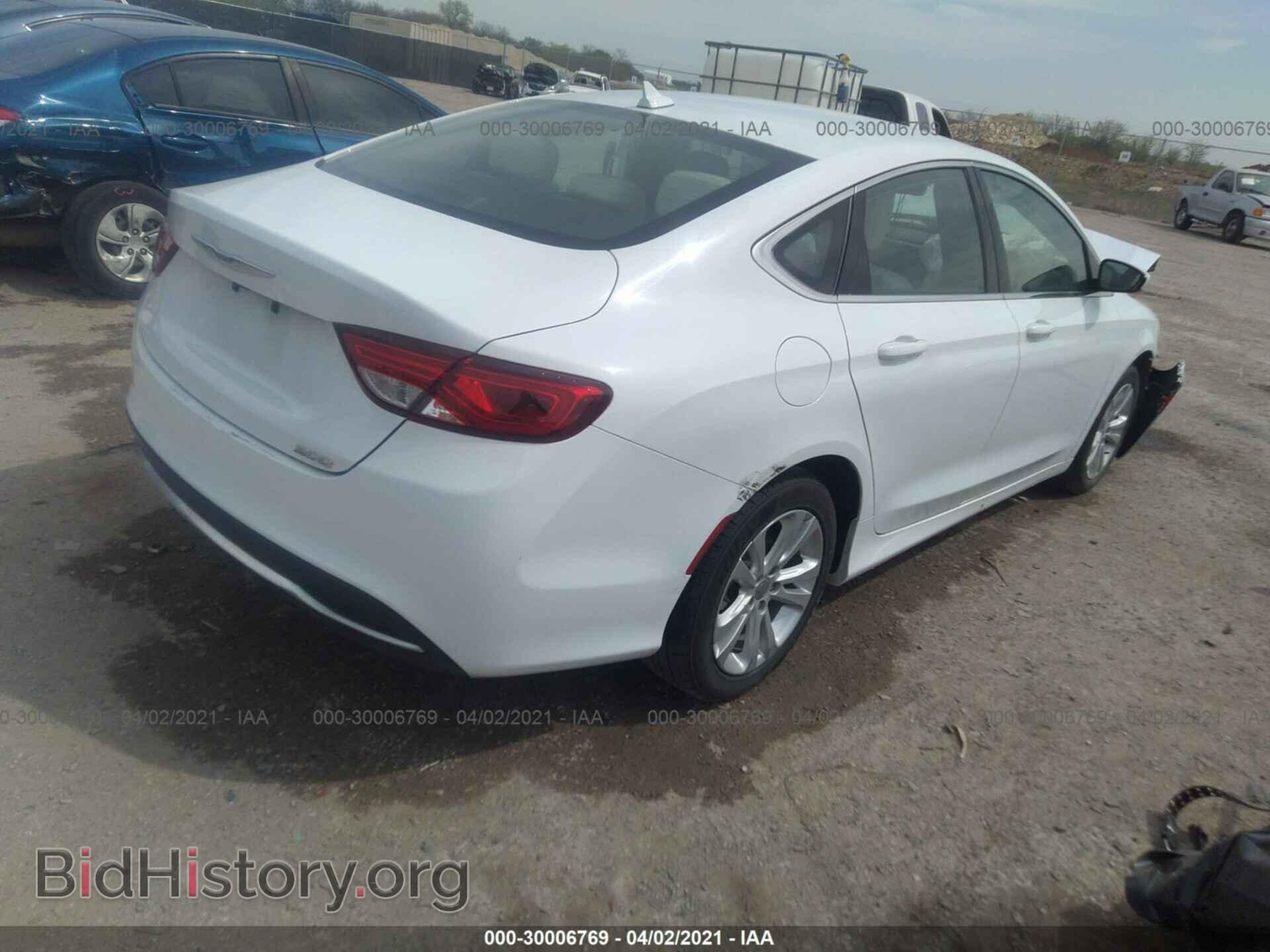 2016 CHRYSLER 200 - VIN: 1C3CCCAB3GN178542 - Фото 4