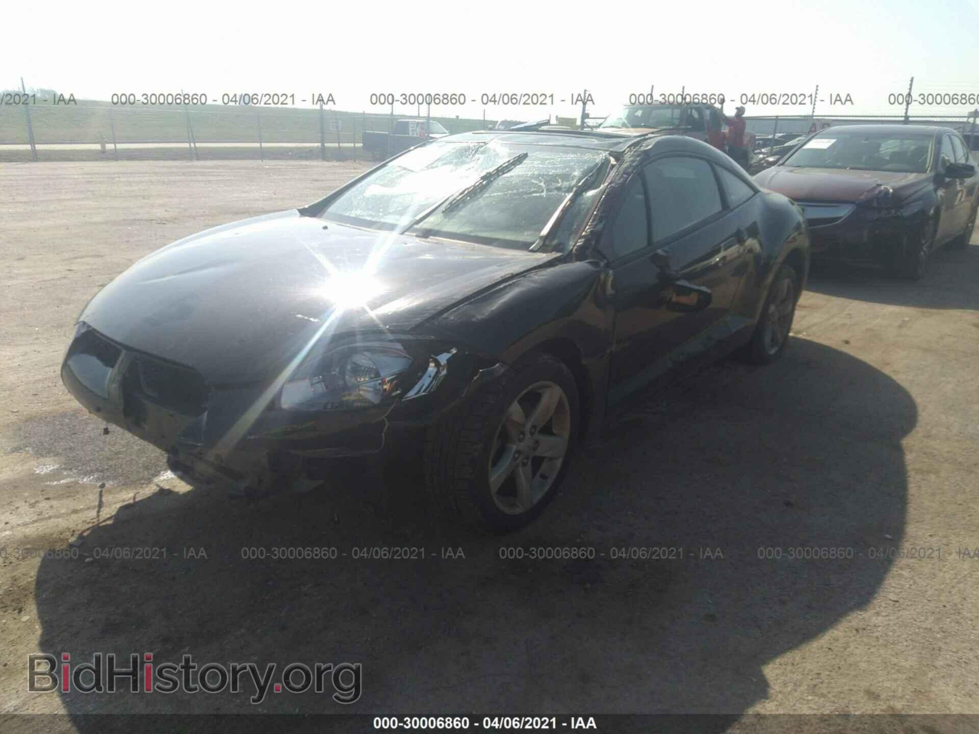 2007 MITSUBISHI ECLIPSE - VIN: 4A3AK24F27E027588 - Photo 2