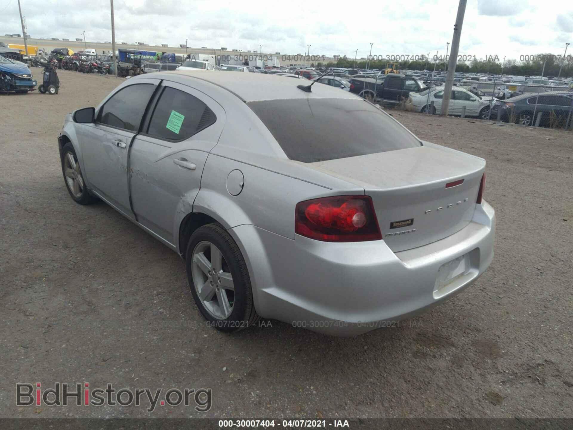 2011 DODGE AVENGER - VIN: 1B3BD1FB2BN554398 - Фото 3