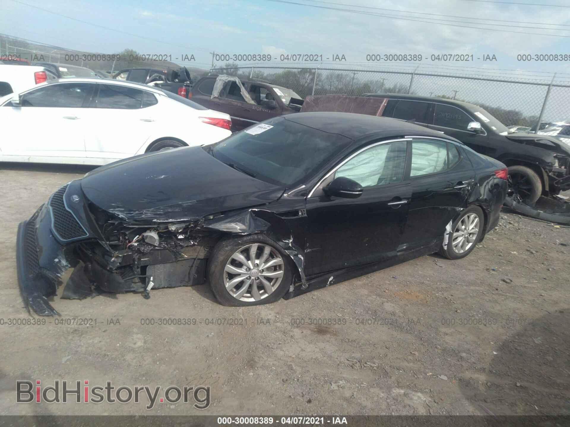 2015 KIA OPTIMA - VIN: 5XXGM4A79FG365662 - Фото 2