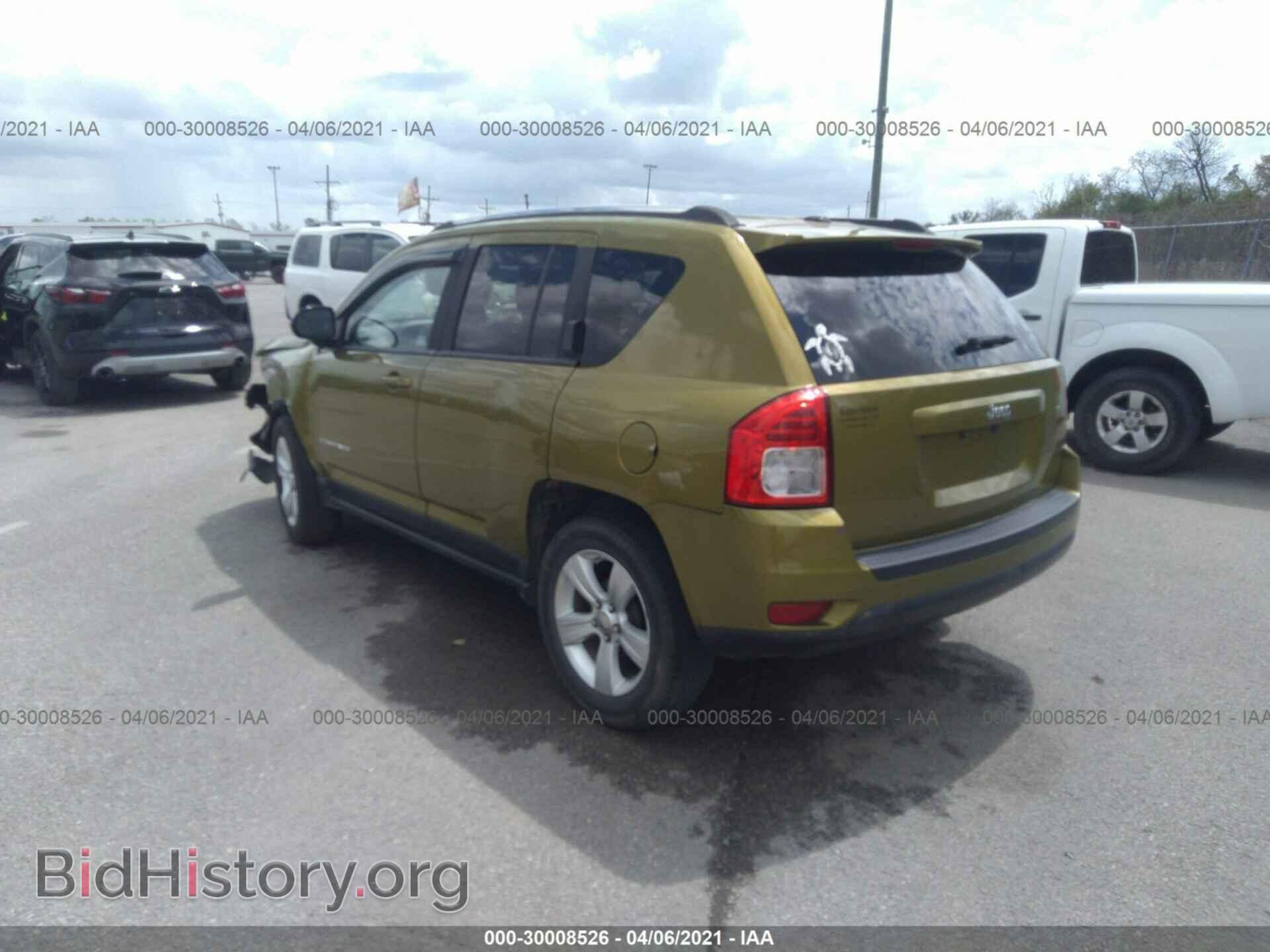 2012 JEEP COMPASS - VIN: 1C4NJCBA7CD648300 - Фото 3