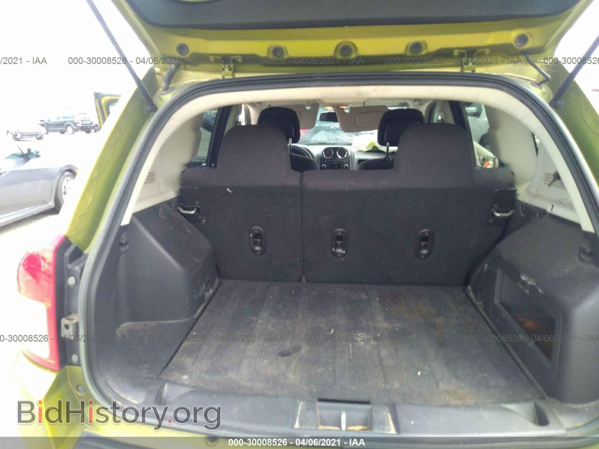 2012 JEEP COMPASS - VIN: 1C4NJCBA7CD648300 - Фото 8