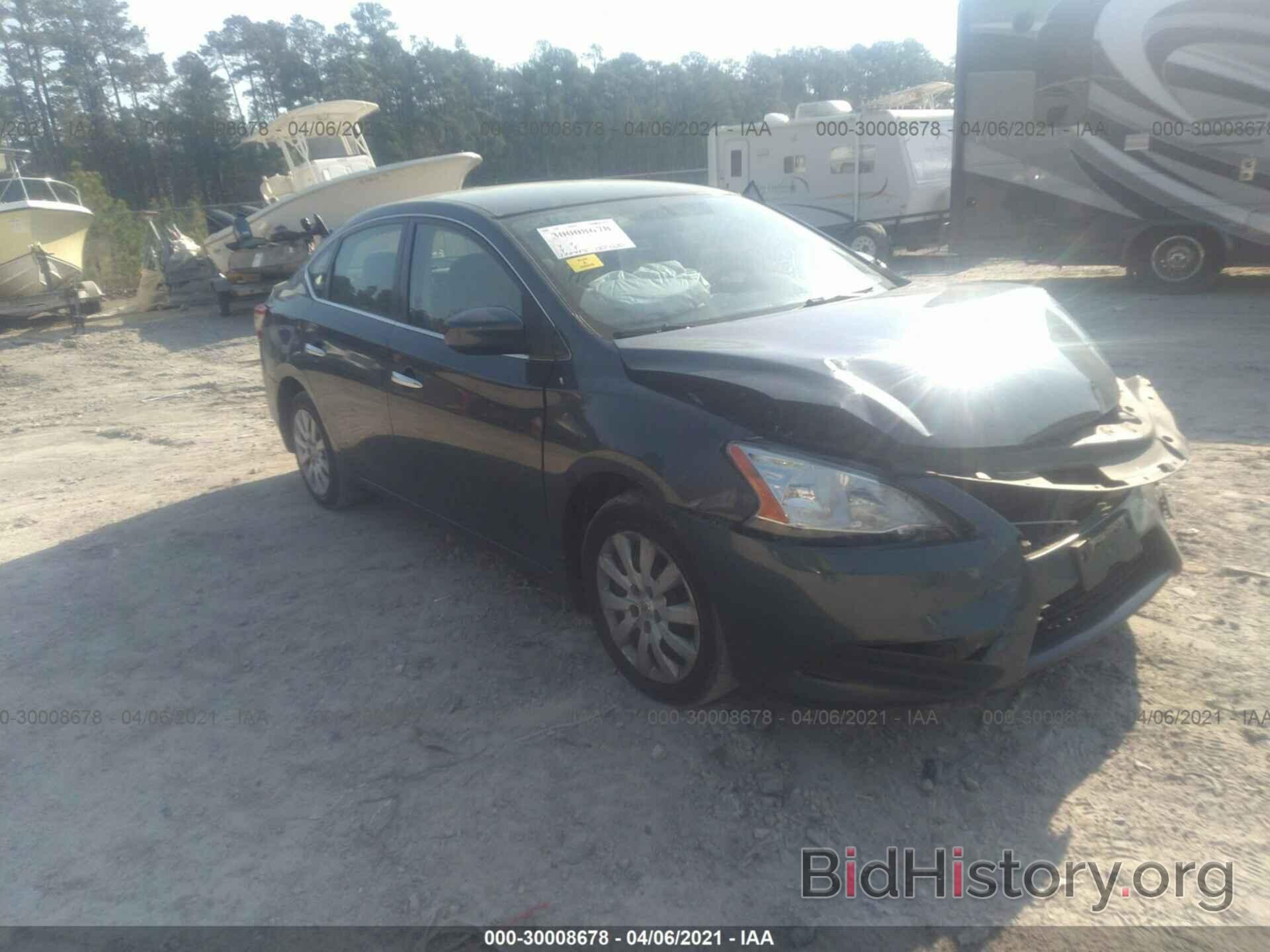 Photo 3N1AB7AP3DL640315 - NISSAN SENTRA 2013