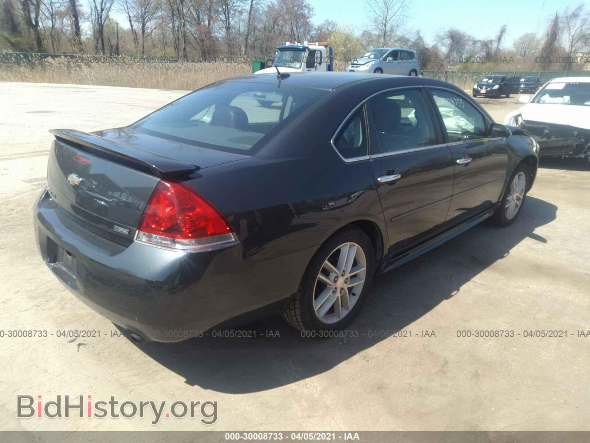 2013 CHEVROLET IMPALA - VIN: 2G1WC5E35D1144485 - Фото 4