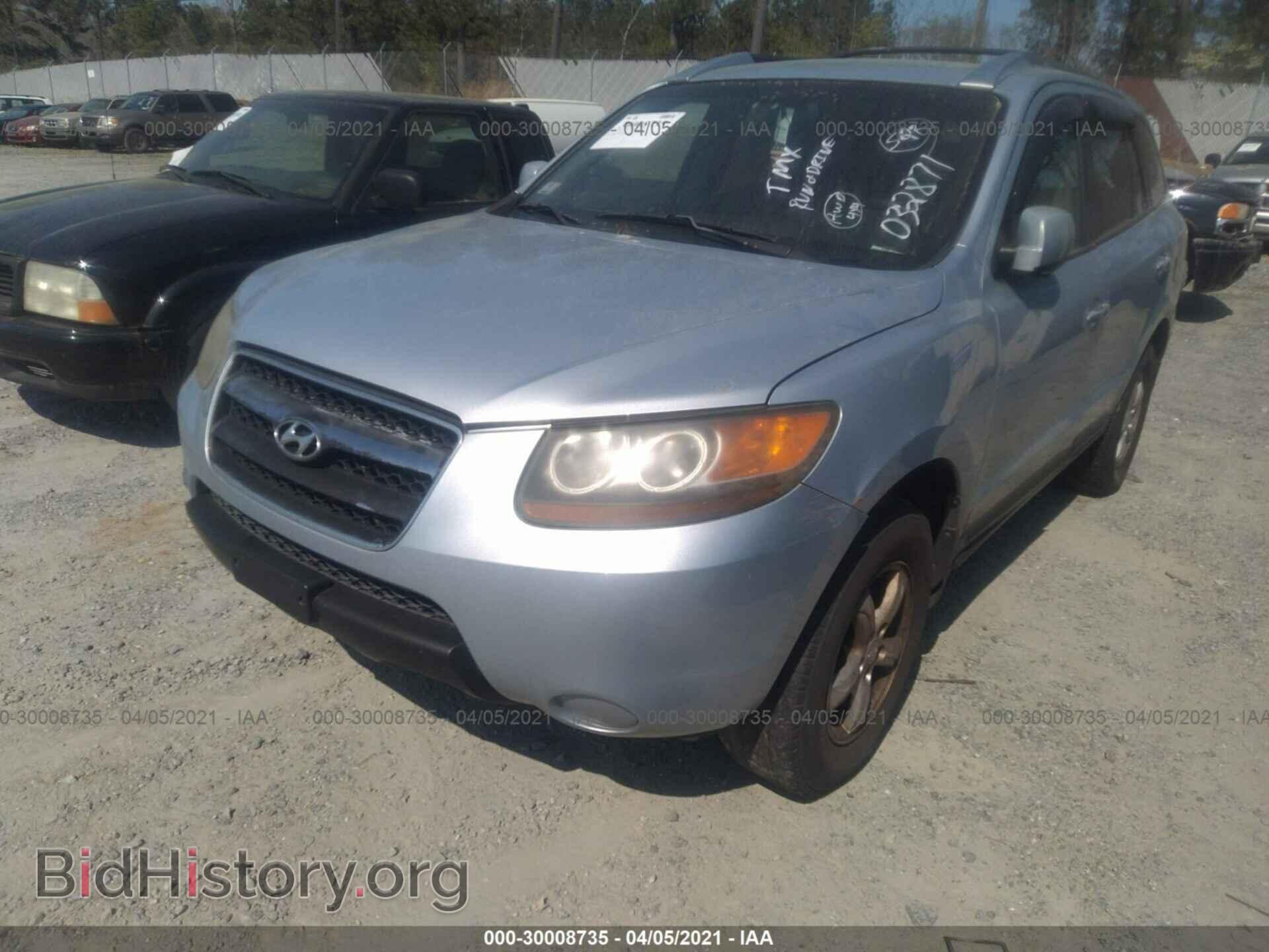 2007 HYUNDAI SANTA FE - VIN: 5NMSG73D77H032871 - Фото 2
