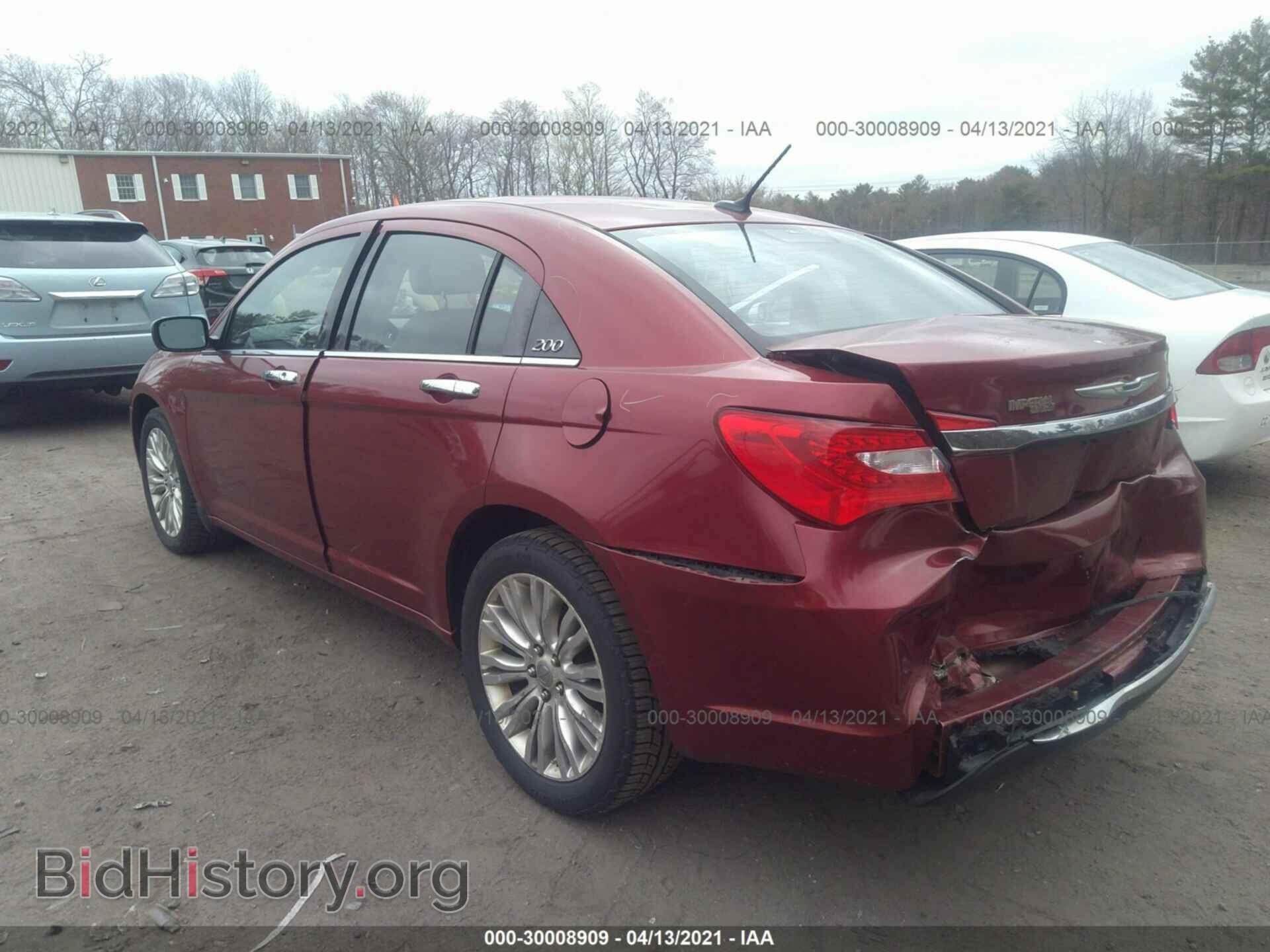 2012 CHRYSLER 200 - VIN: 1C3CCBCG4CN123000 - Фото 3