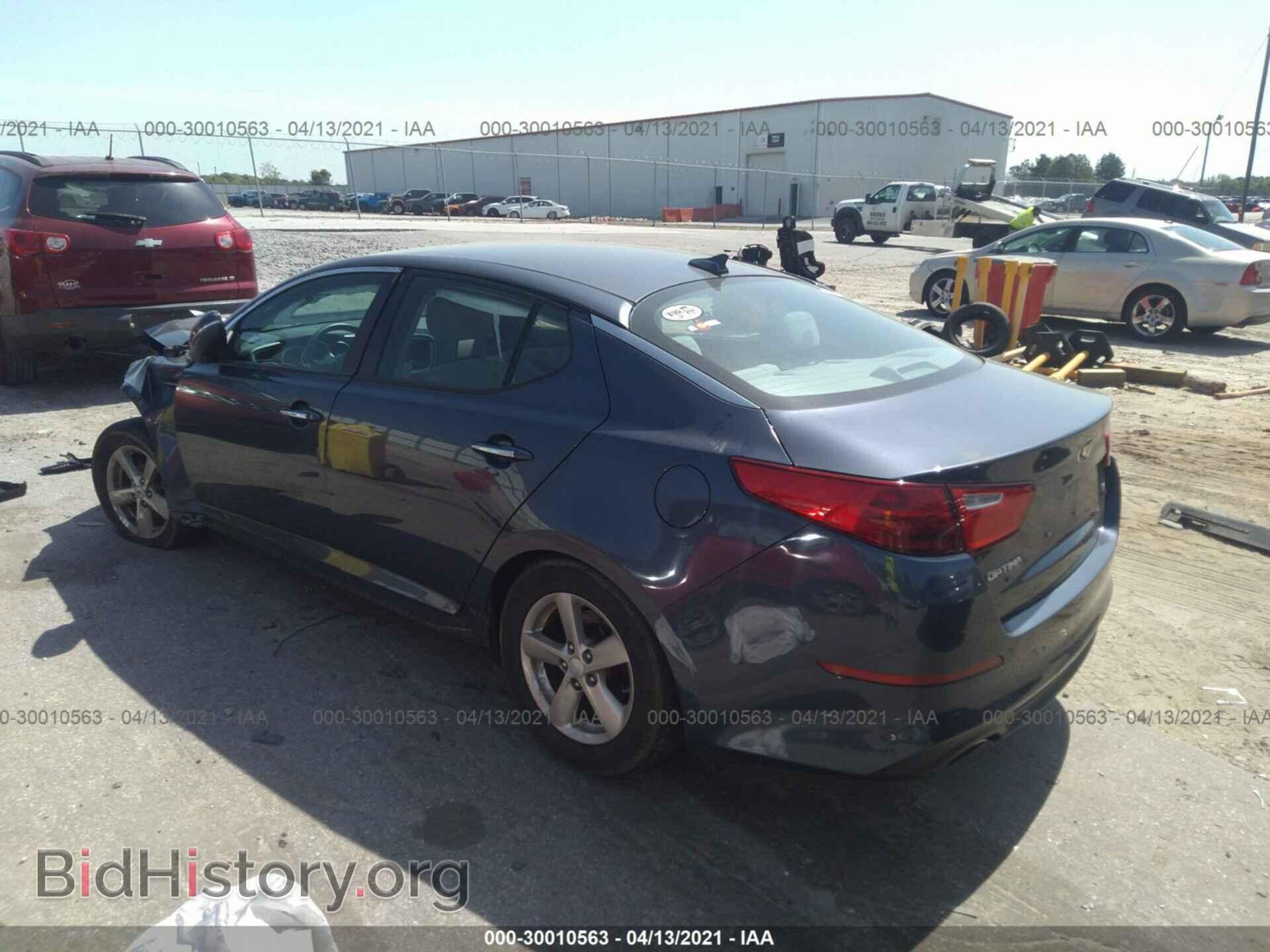 2015 KIA OPTIMA - VIN: 5XXGM4A76FG486746 - Фото 3