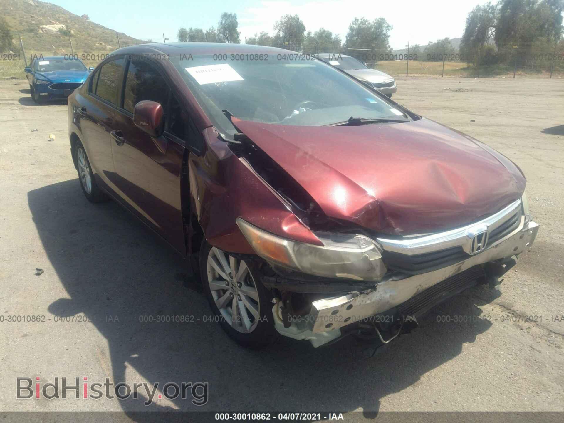 Photo 2HGFB2F80CH514848 - HONDA CIVIC SDN 2012