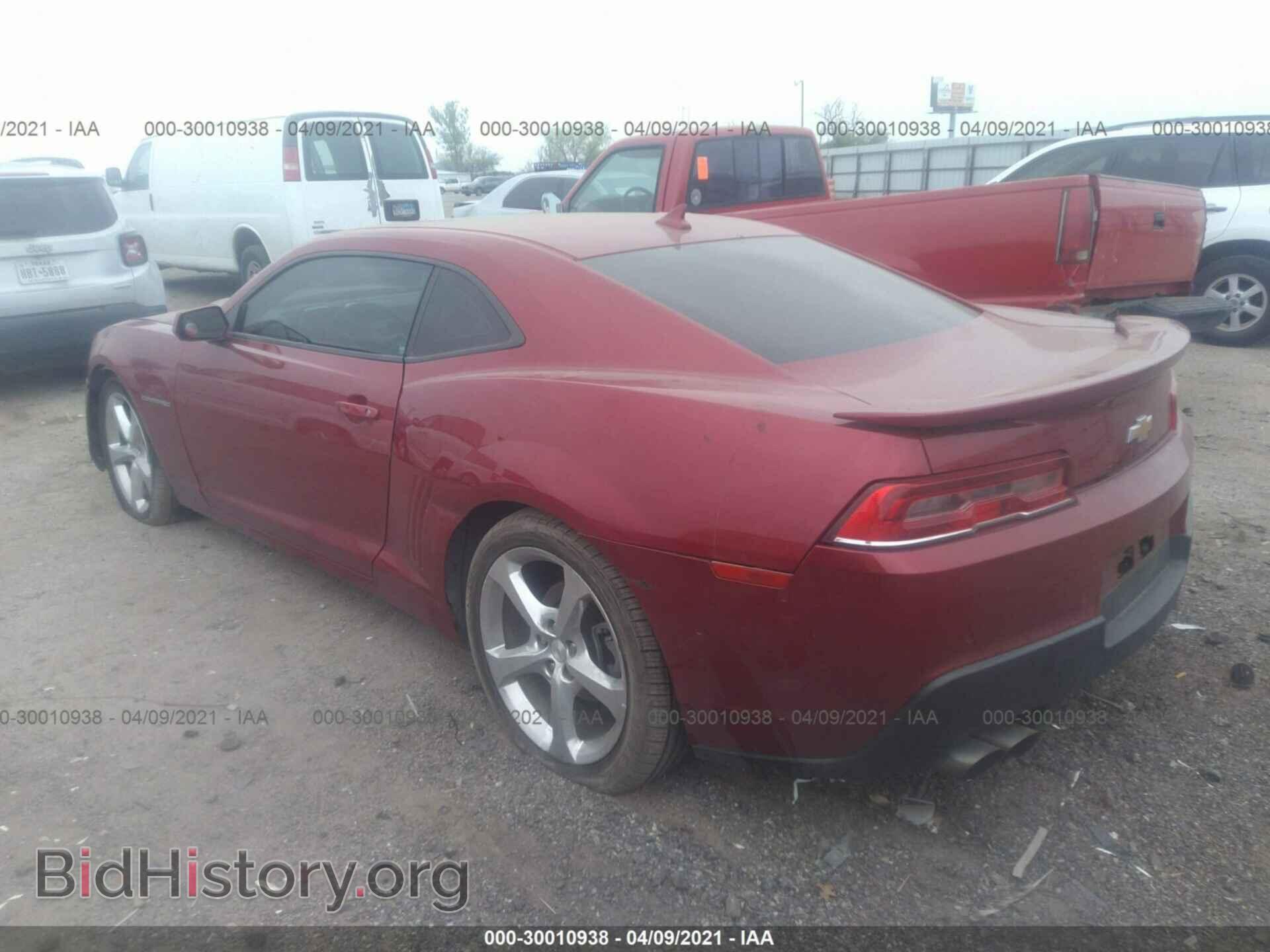 2014 CHEVROLET CAMARO - VIN: 2G1FC1E32E9242501 - Фото 3