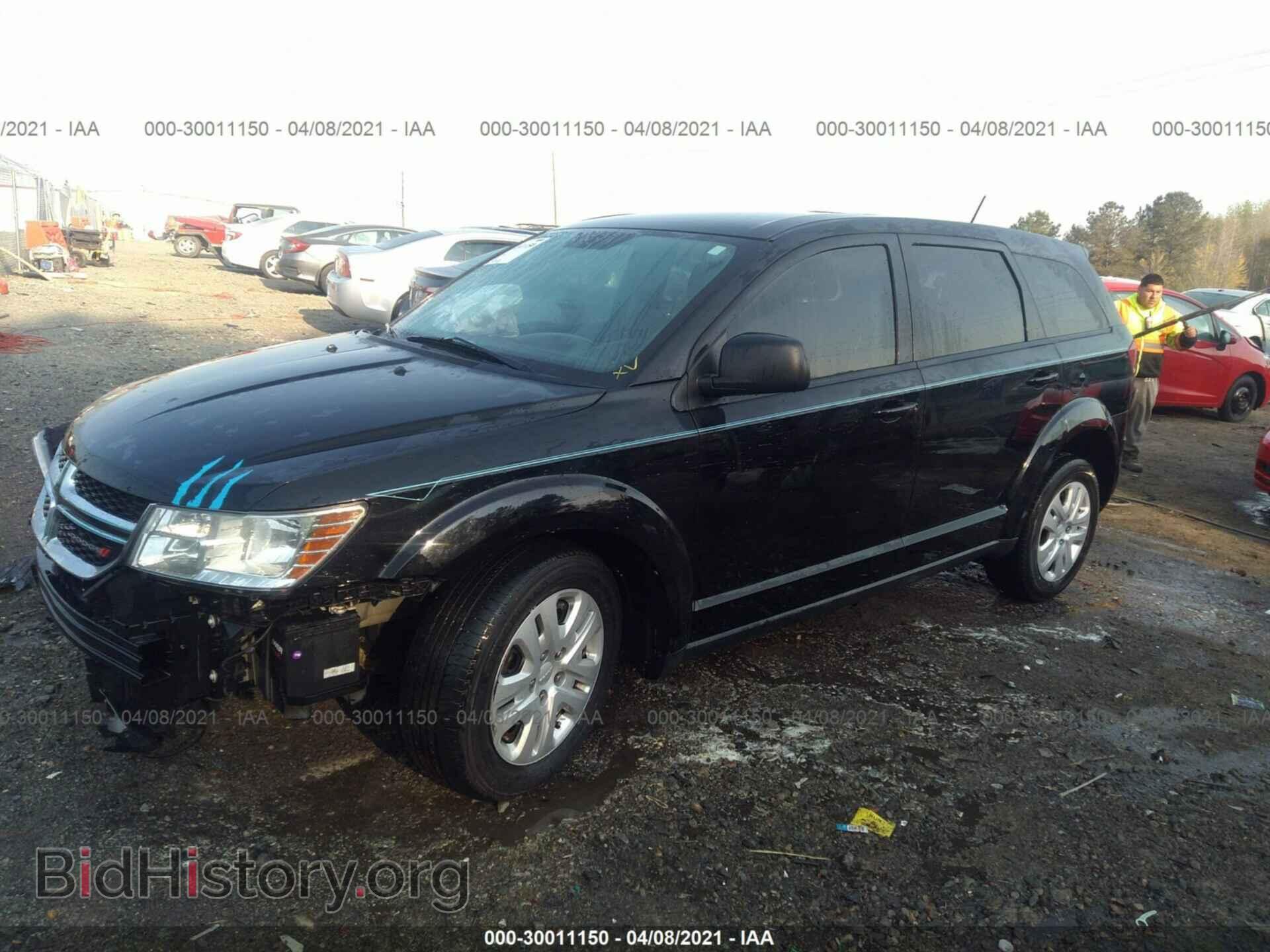 2014 DODGE JOURNEY - VIN: 3C4PDCAB6ET193799 - Фото 2