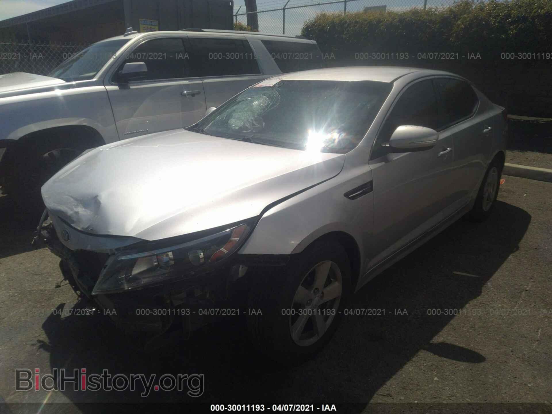 2014 KIA OPTIMA - VIN: KNAGM4A73E5479446 - Фото 2
