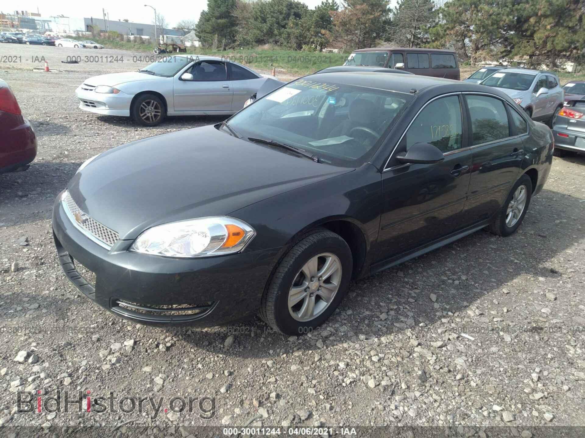 2012 CHEVROLET IMPALA - VIN: 2G1WA5E34C1211484 - Фото 2