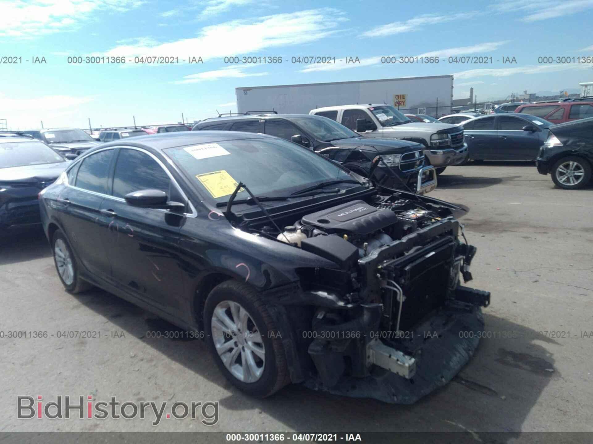Фотография 1C3CCCAB6FN574768 - CHRYSLER 200 2015