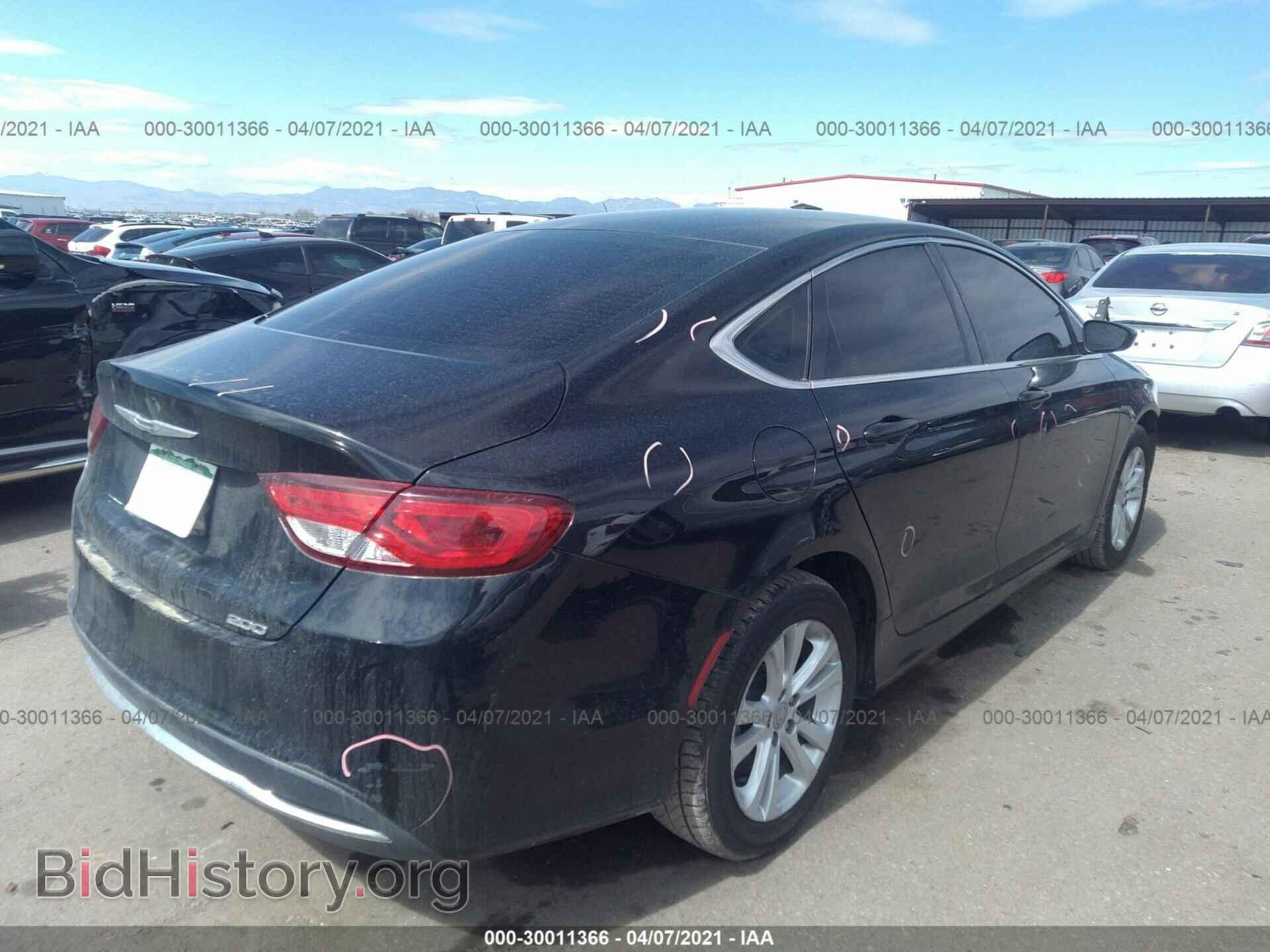 2015 CHRYSLER 200 - VIN: 1C3CCCAB6FN574768 - Фото 4