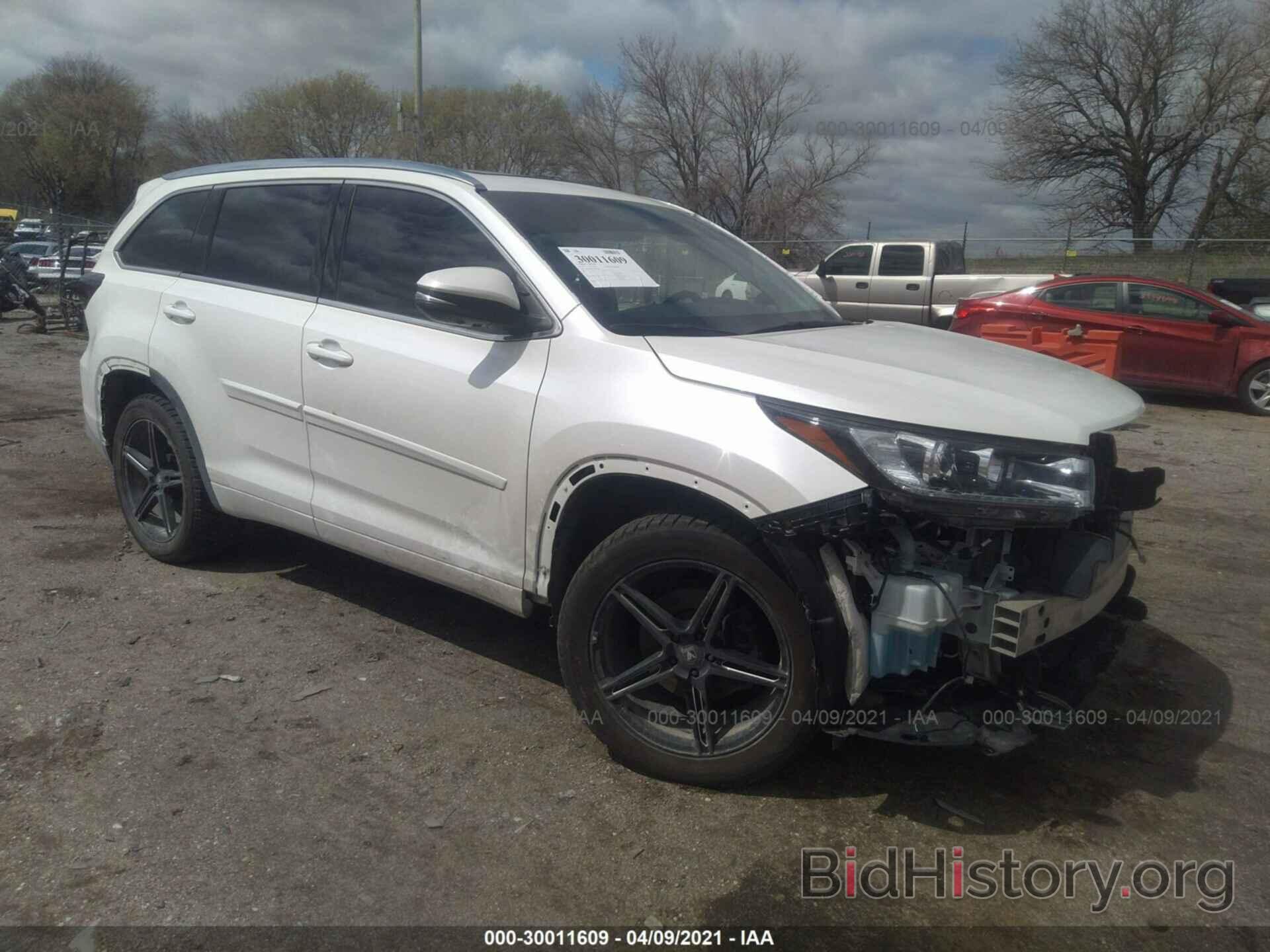 Photo 5TDDGRFH7KS073946 - TOYOTA HIGHLANDER 2019