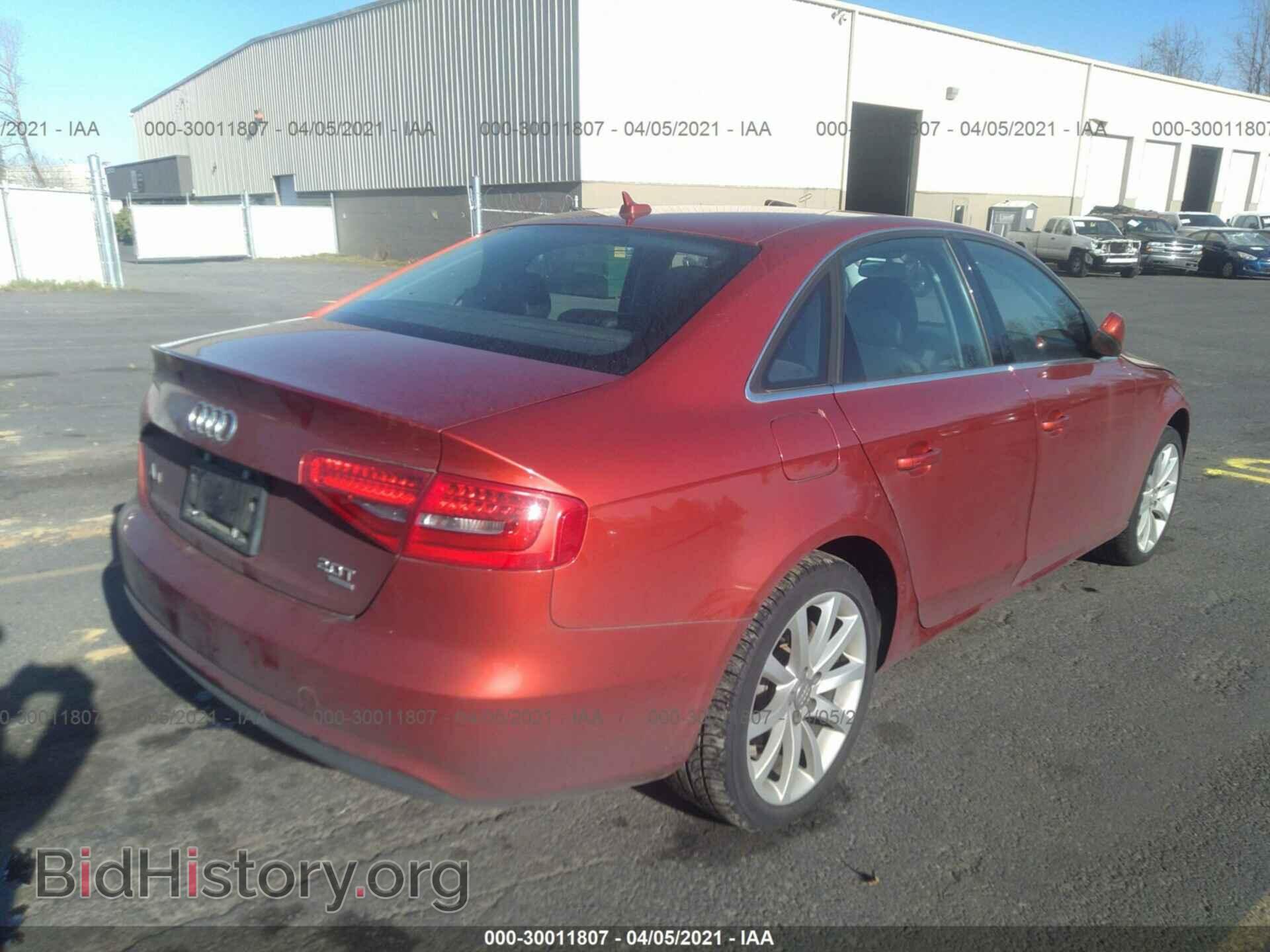 2013 AUDI A4 - VIN: WAUDFAFL7DN008805 - Фото 4